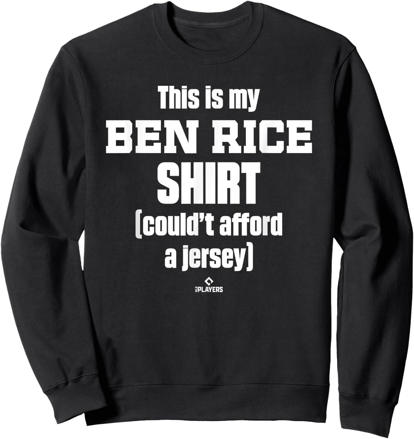 This Is My Shirt Ben Rice Prospect Baseball Fan Gear Sweatshirt - Sweatshirt | Black