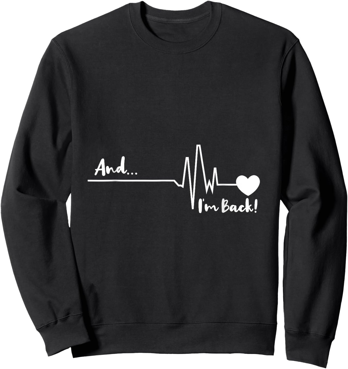 Heart Surgery - Cardiologist Outfit Heart Doctor Gift Sweatshirt - Sweatshirt | Black