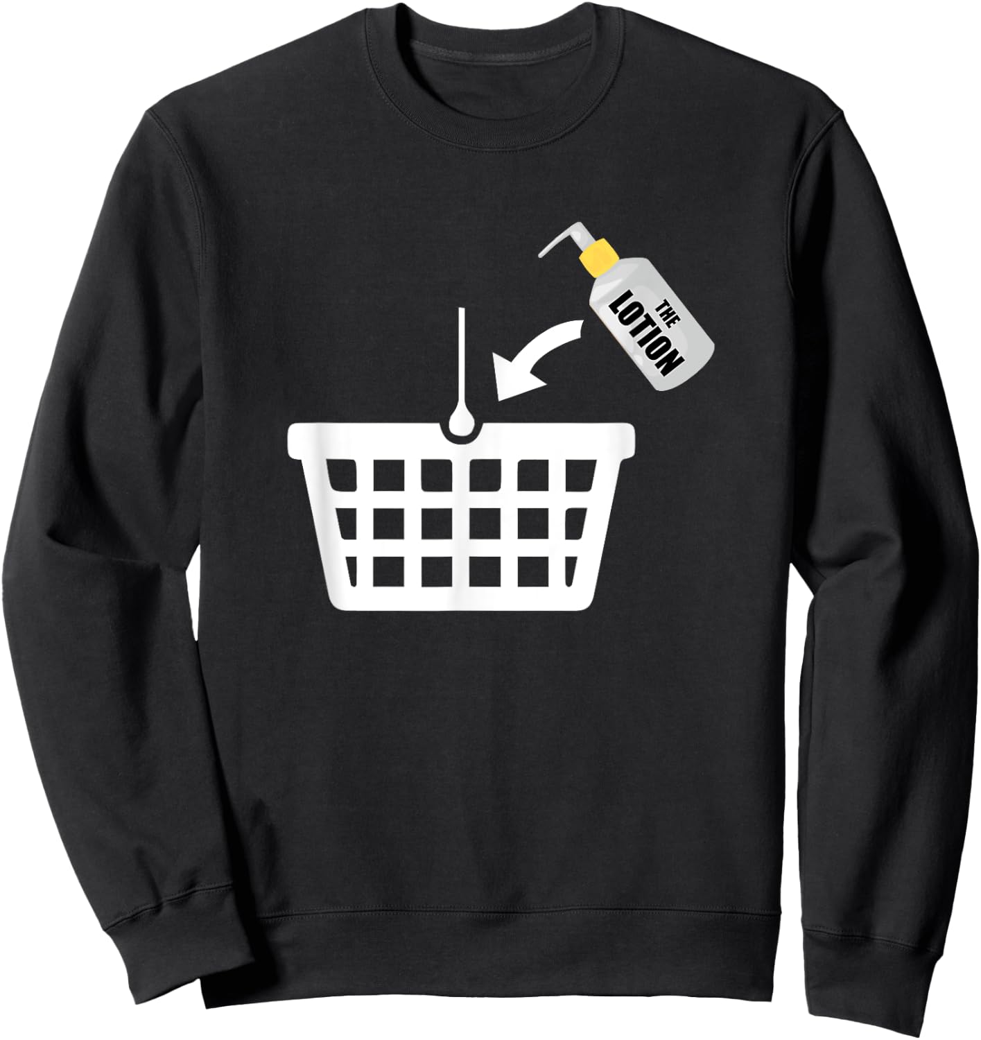Put the Lotion in the Basket Halloween Torture Sweatshirt - Sweatshirt | Black