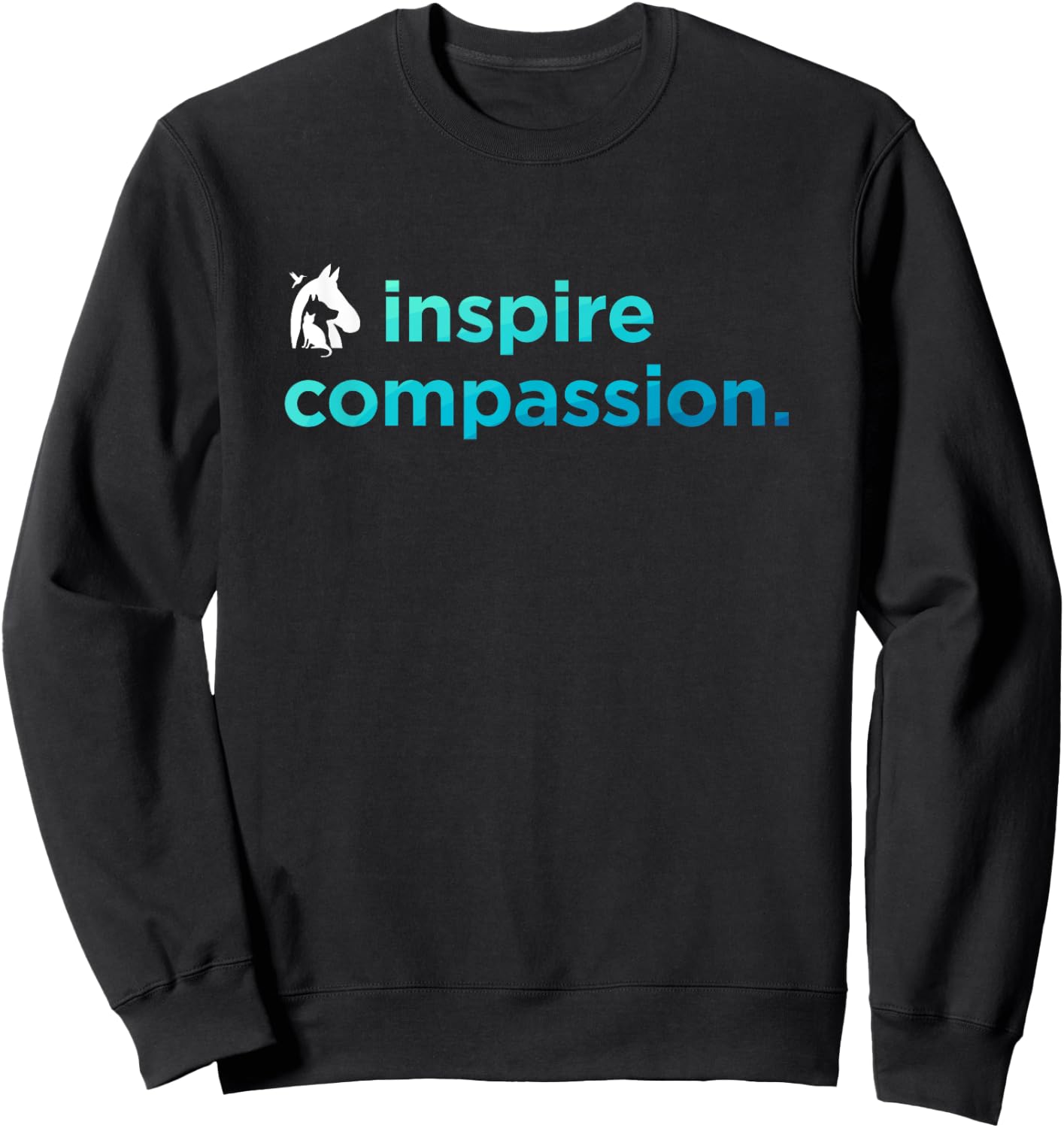 Inspire Compassion Sweatshirt - Sweatshirt | Black