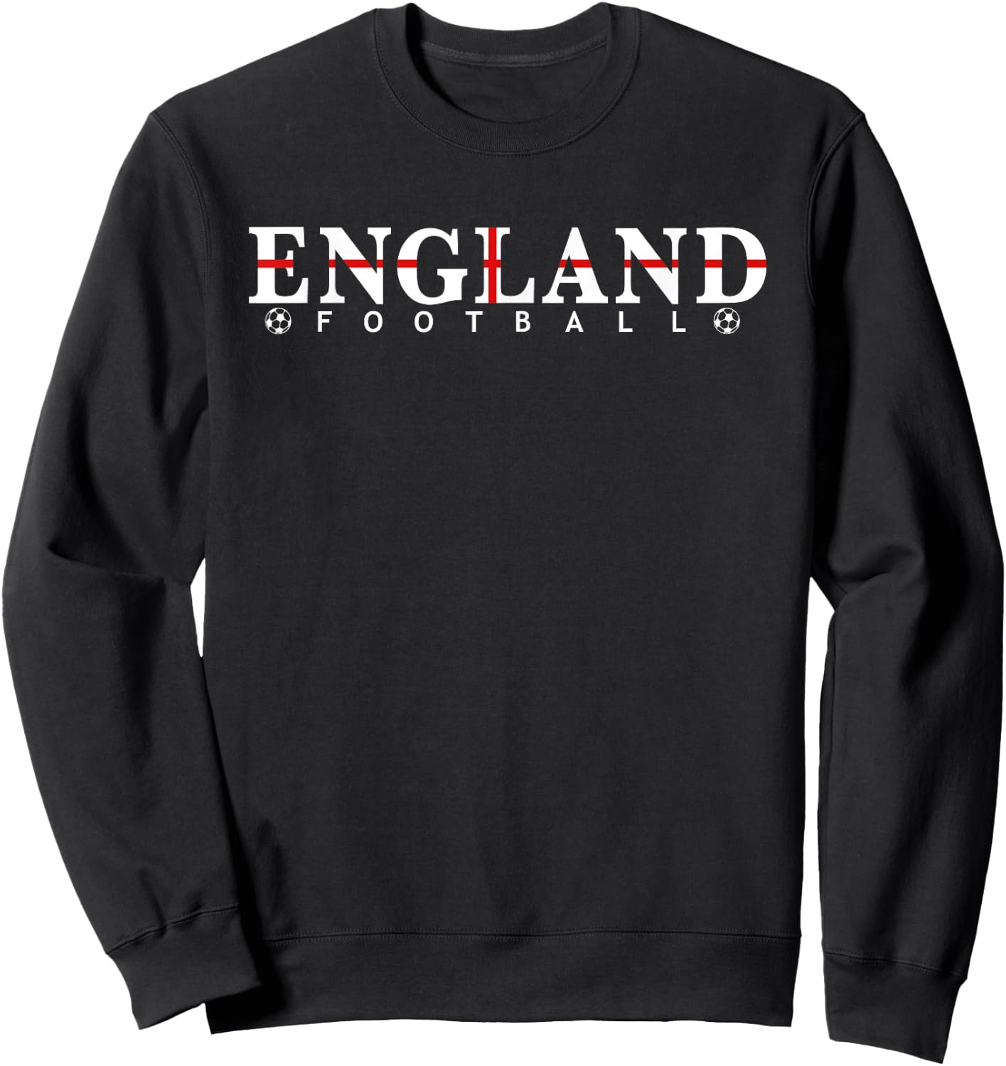 England Football Sweatshirt - Sweatshirt | Black