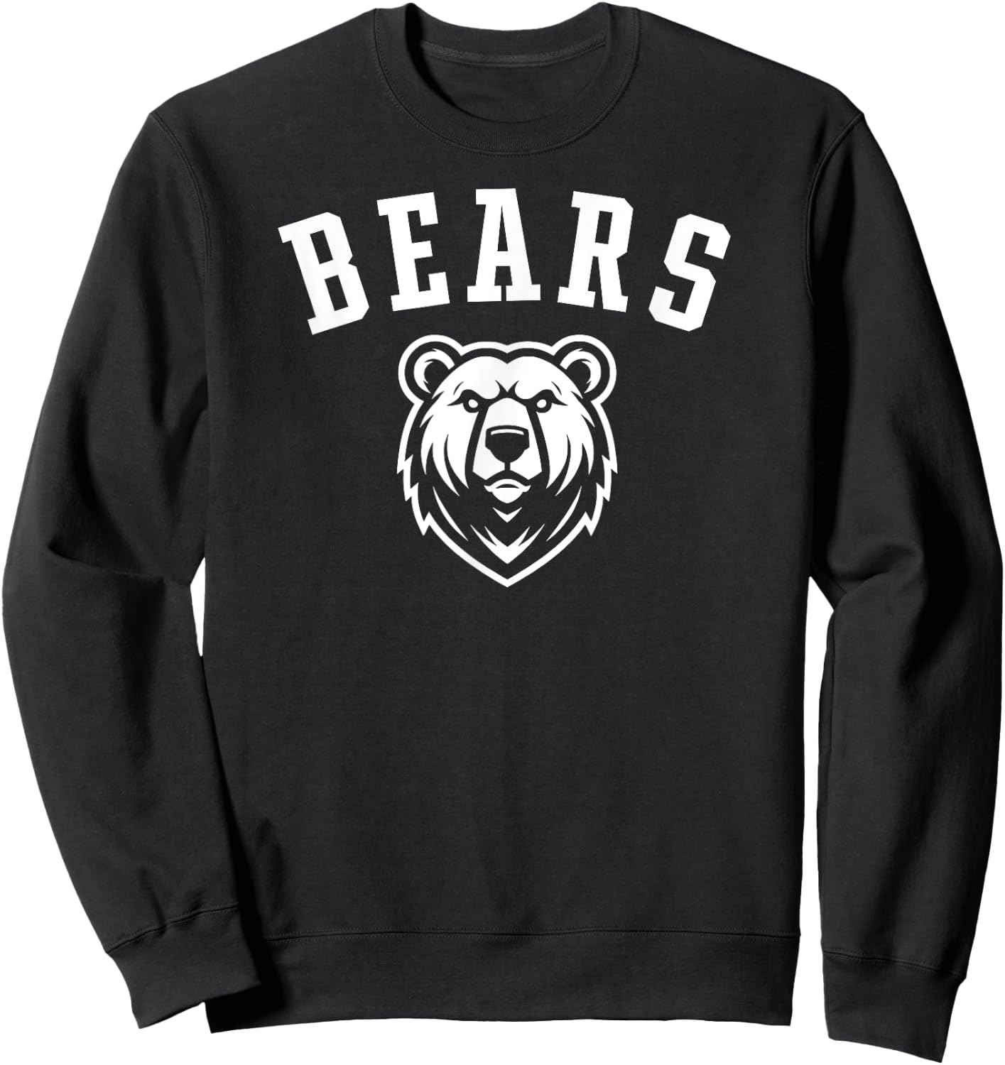 Bears Mascot for Players and Fans Sweatshirt - Sweatshirt | Black
