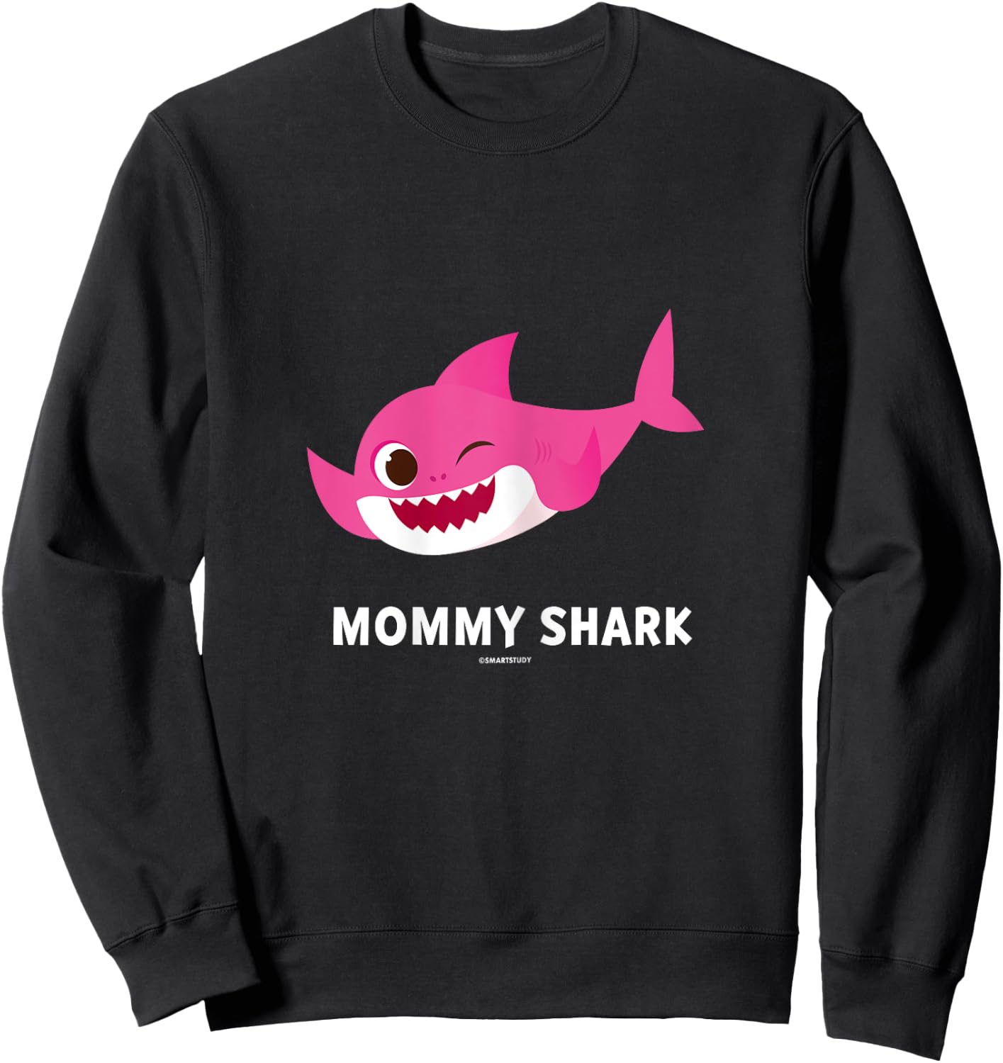 Pinkfong Mommy Shark Official Sweatshirt - Sweatshirt | Black