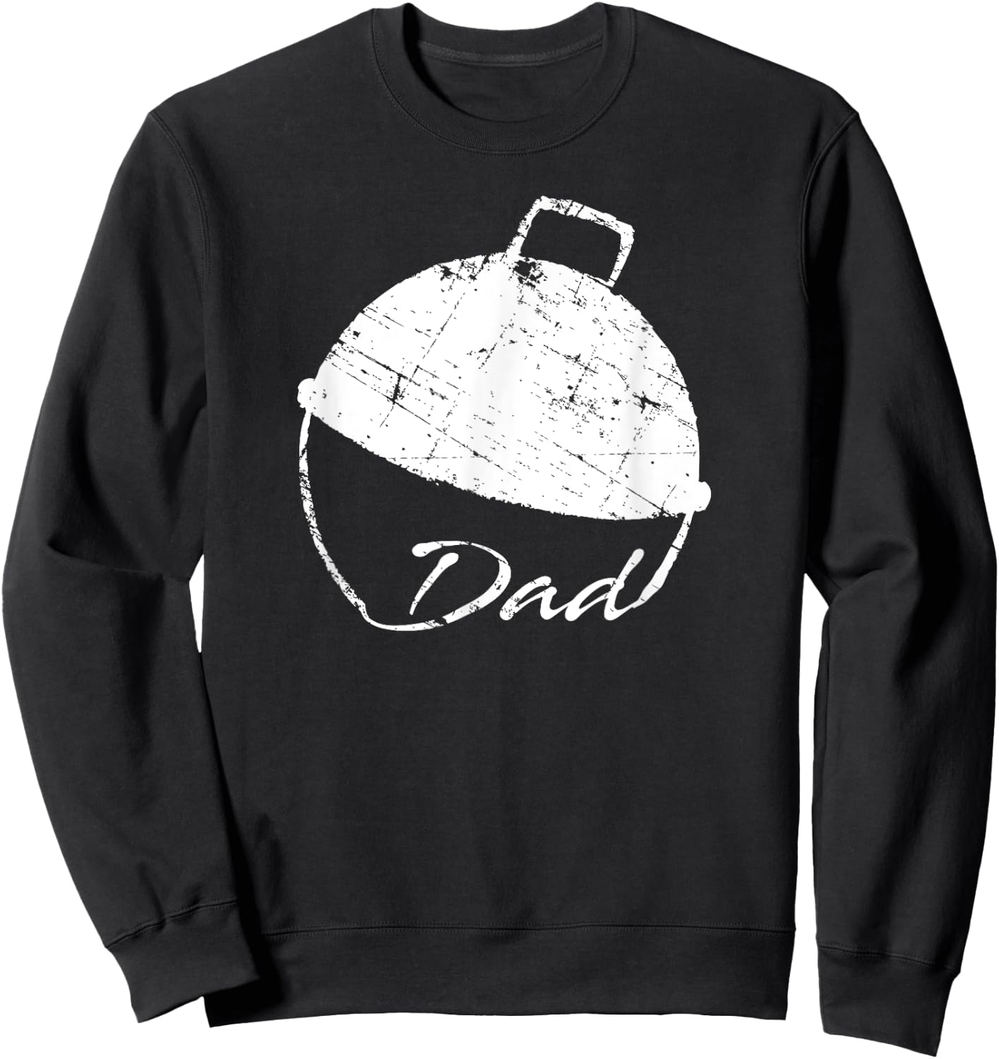 Fishing Bobber Dad Lake Father's Day Gift Light Sweatshirt - Sweatshirt | Black
