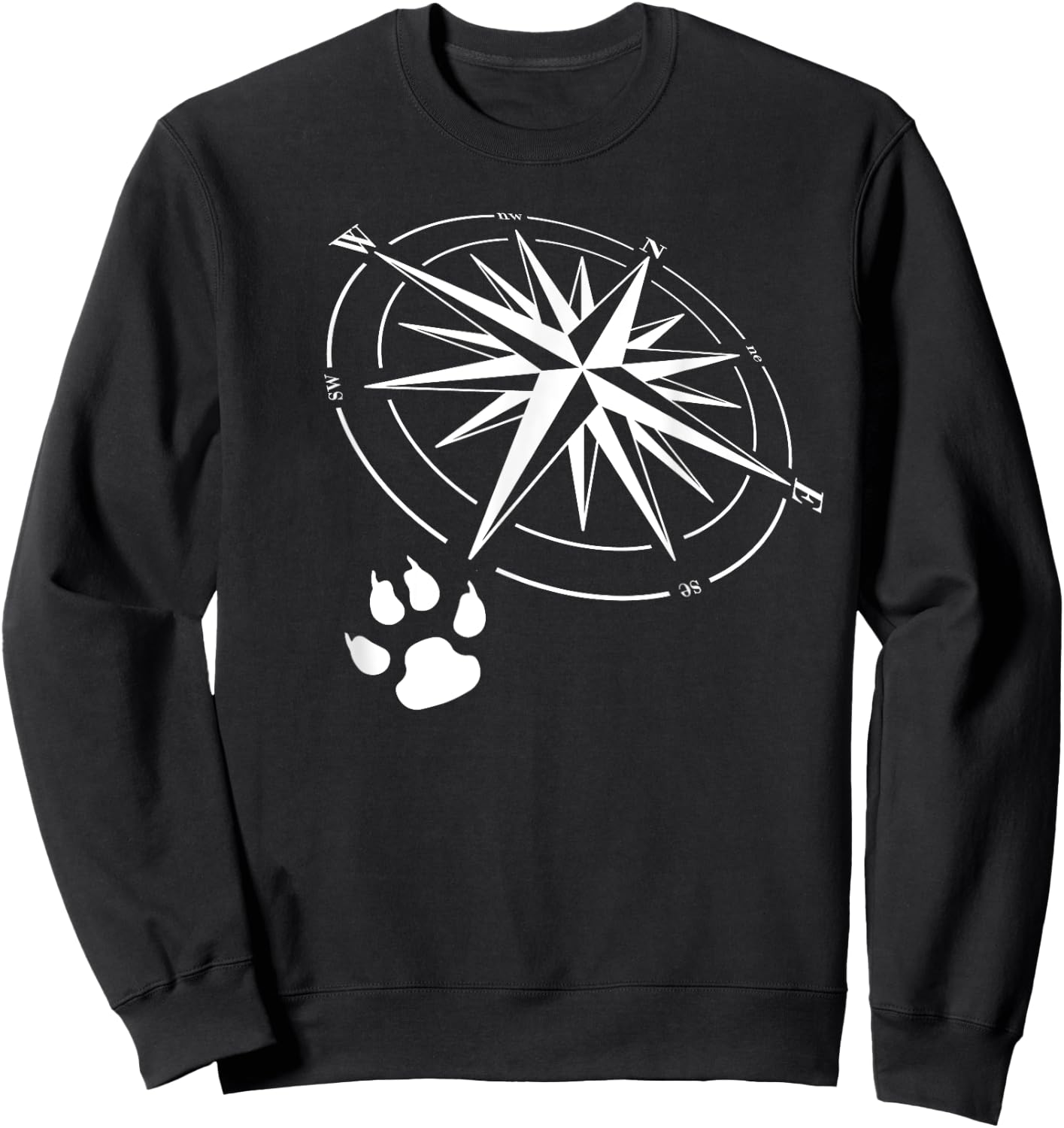 Southpaw Compass Sweatshirt - Sweatshirt | Black