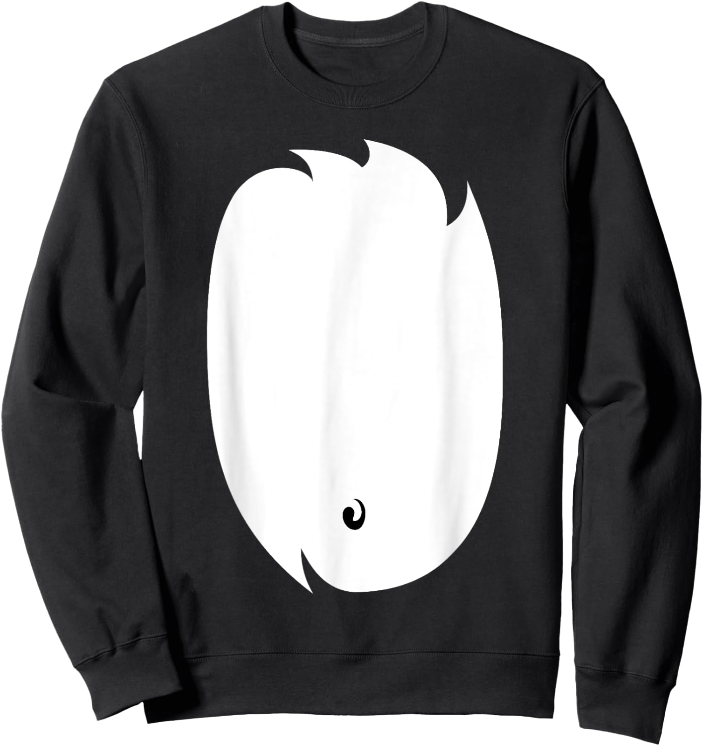 Skunk or Cat Halloween Costume Shirt Sweatshirt - Sweatshirt | Black
