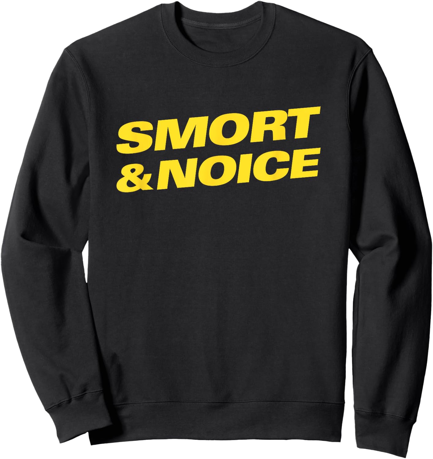 Smort & Noice Sweatshirt - Sweatshirt | Black