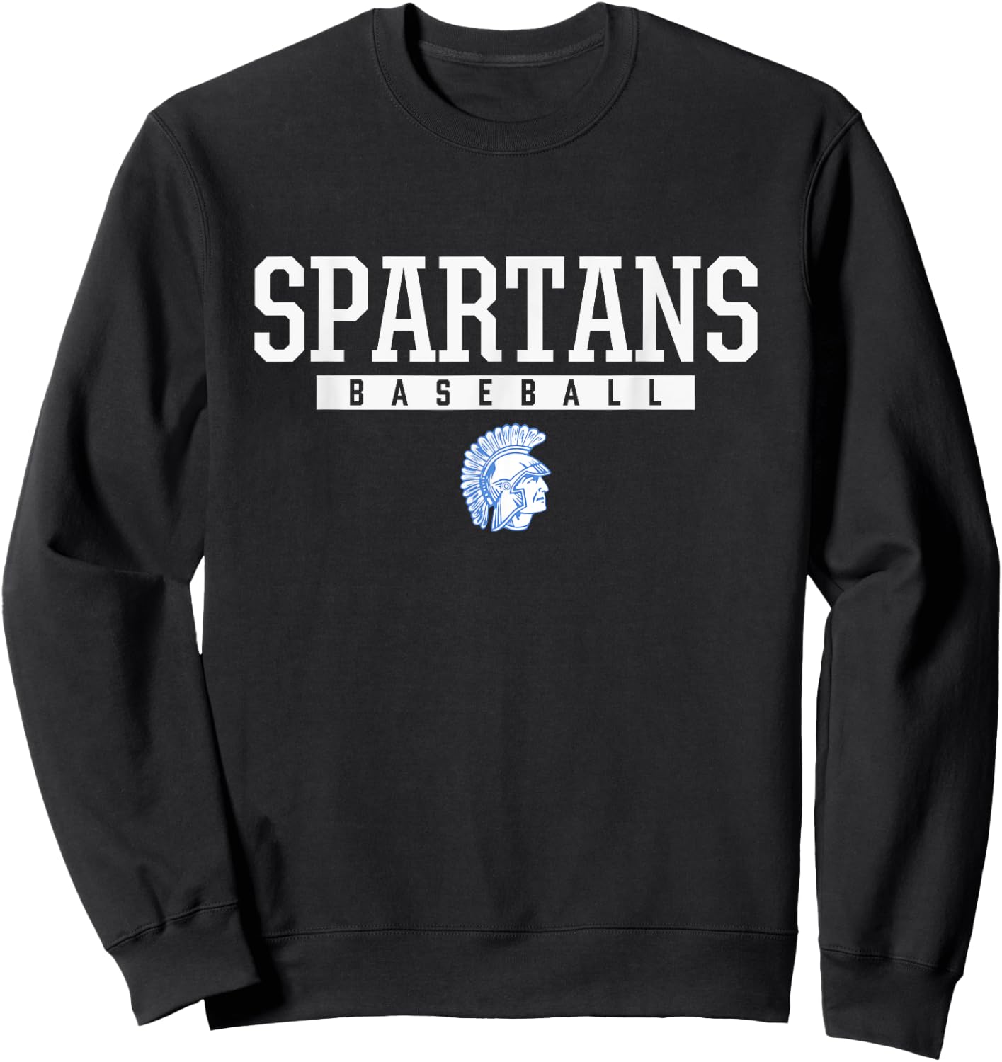 Lake Forest Spartans Logo Baseball HS Sweatshirt - Sweatshirt | Black