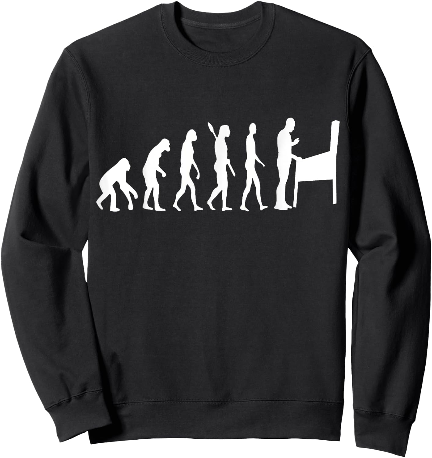 Pinball Evolution Flippers Flipping Ball Arace Game Sweatshirt - Sweatshirt | Black