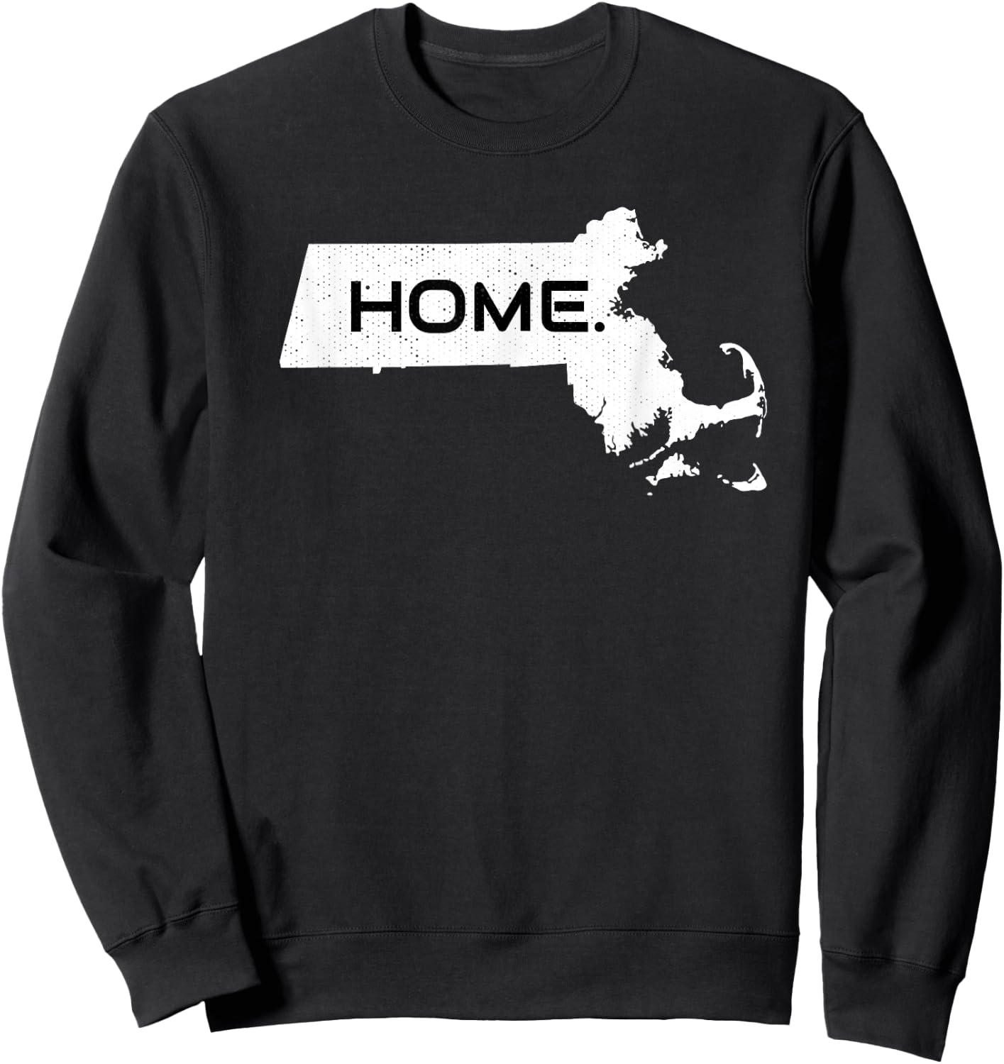 Home Massachusetts Sweatshirt - Sweatshirt | Black