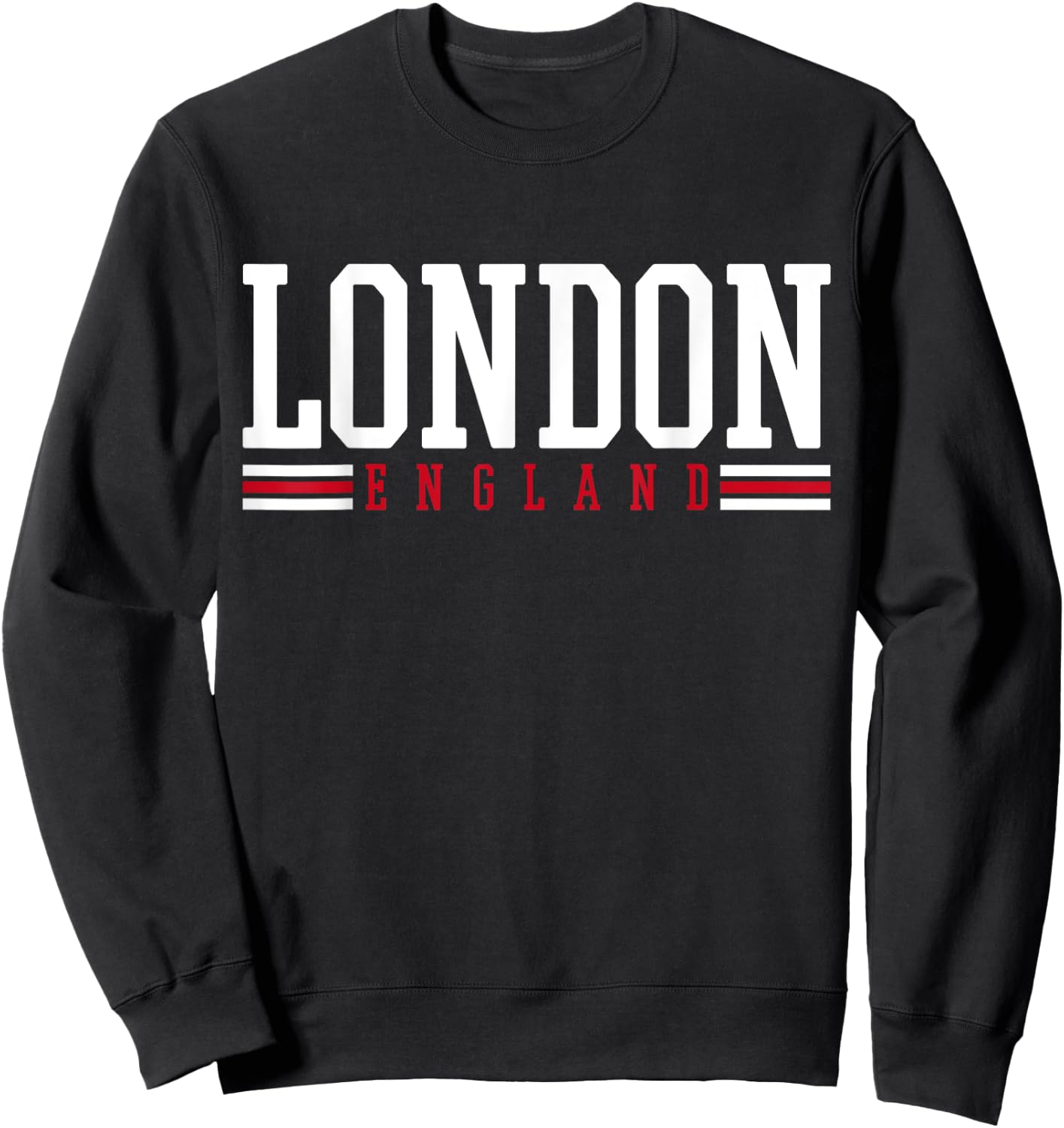 England Gifts London Black -Adults -Kids Classic Fit Short Sleeve Sweatshirt - Sweatshirt | Black