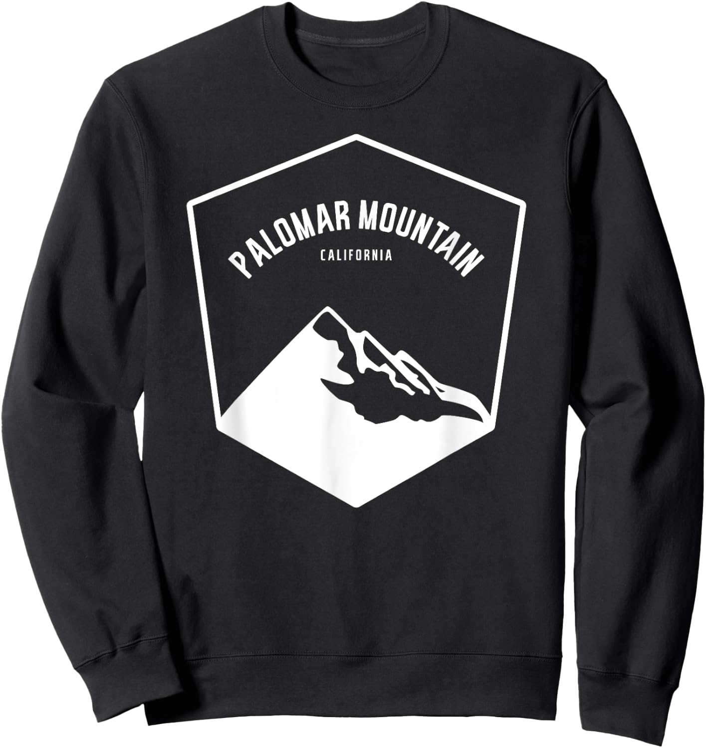 Palomar Mountain California Shirt Sweatshirt - Sweatshirt | Black