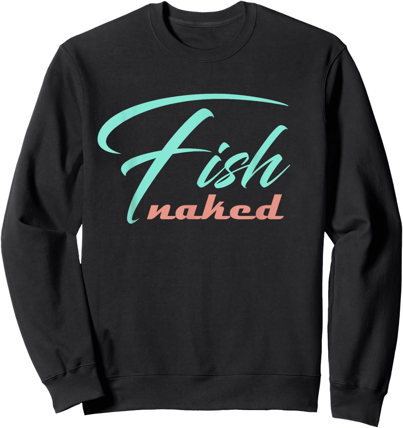 Fish Naked Sweatshirt - Sweatshirt | Black
