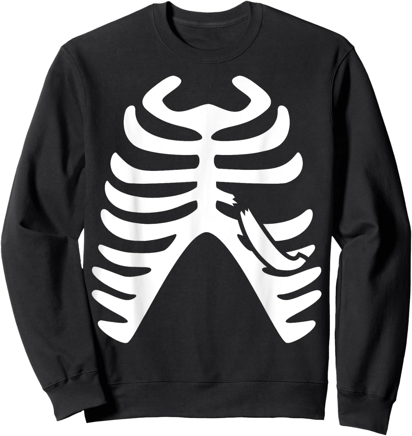 Broken Rib Sweatshirt - Sweatshirt | Black
