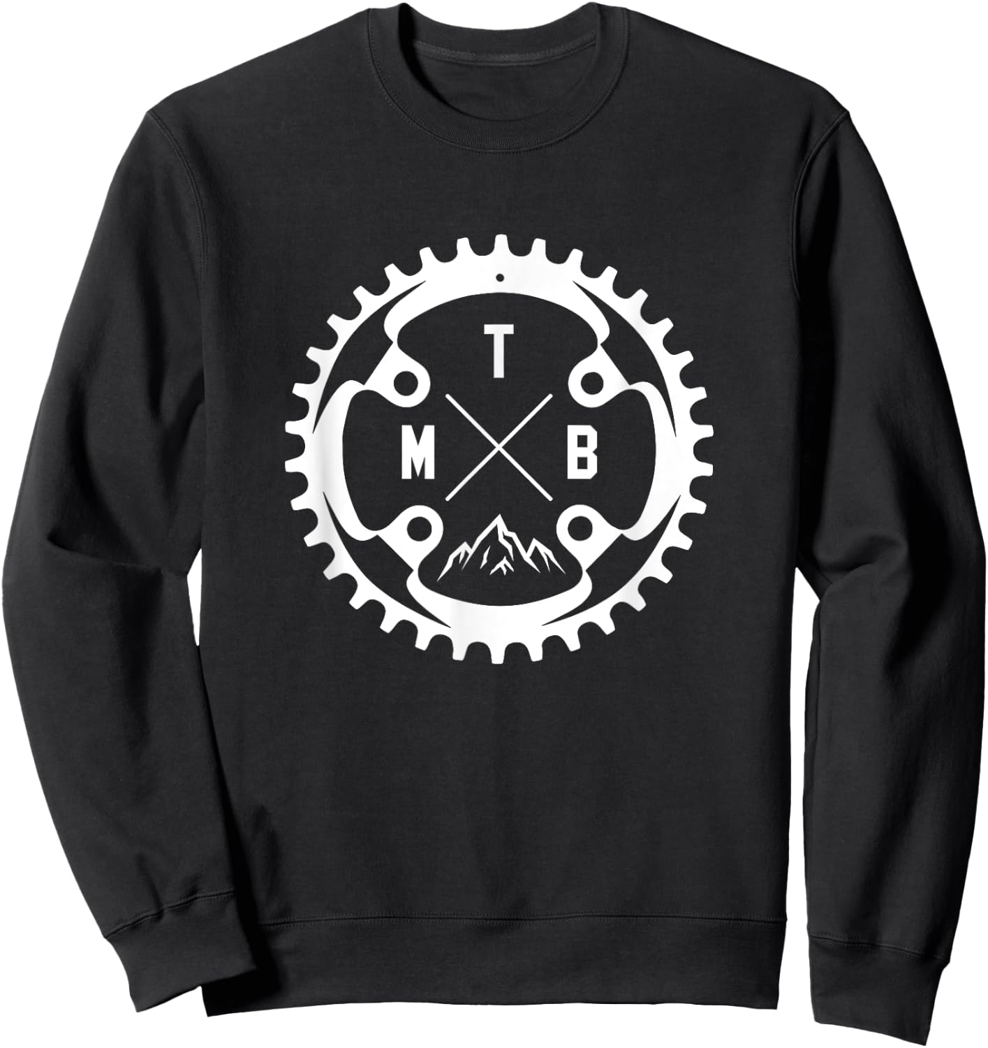 Mountain Bike Shirt MTB Downhill Biking Biker Gift Sweatshirt - Sweatshirt | Black