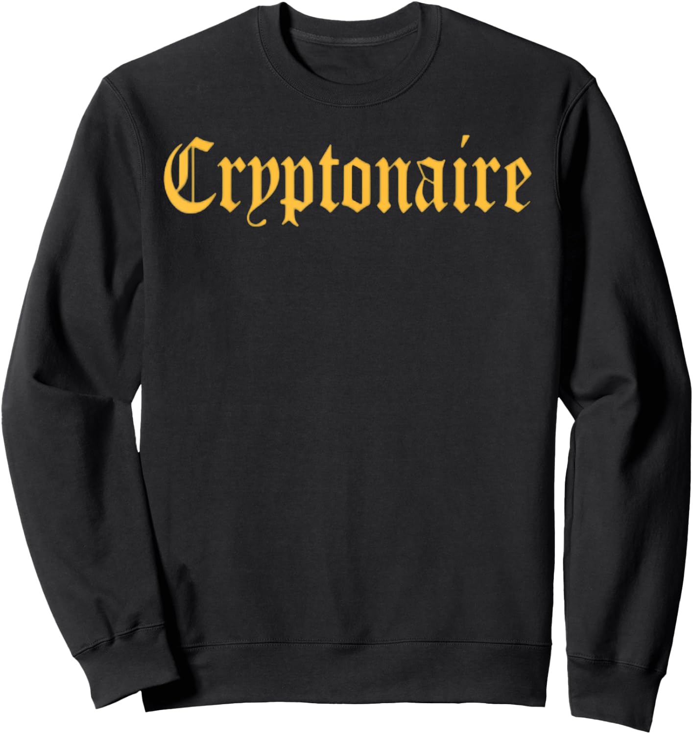 Cryptonaire | Bitcoin-Millionaire | Crypto-Currency Sweatshirt - Sweatshirt | Black