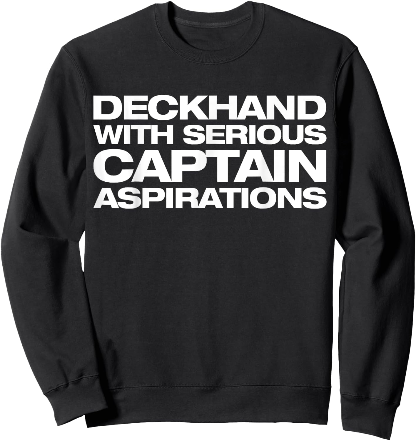 Deckhand Sweatshirt - Sweatshirt | Black