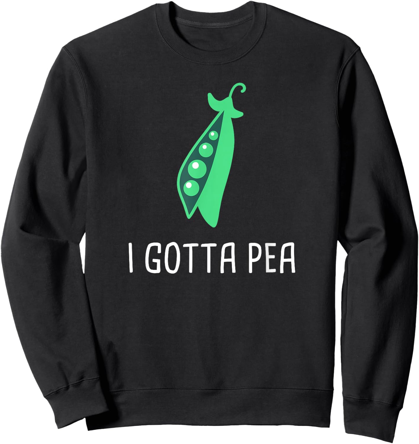 PEA | Funny Farmers Market Sweatshirt - Sweatshirt | Black