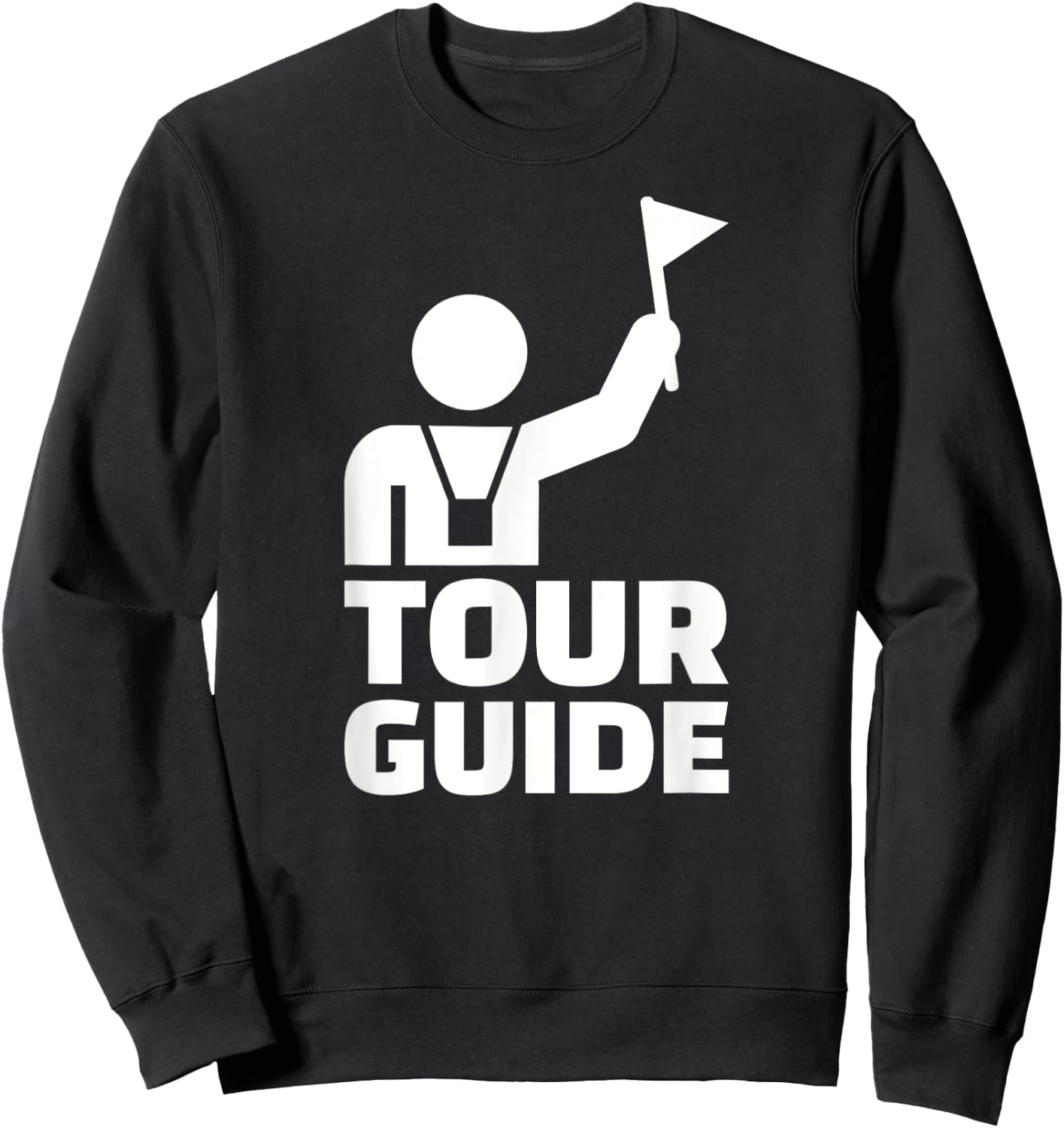 Tour guide Sweatshirt - Sweatshirt | Black