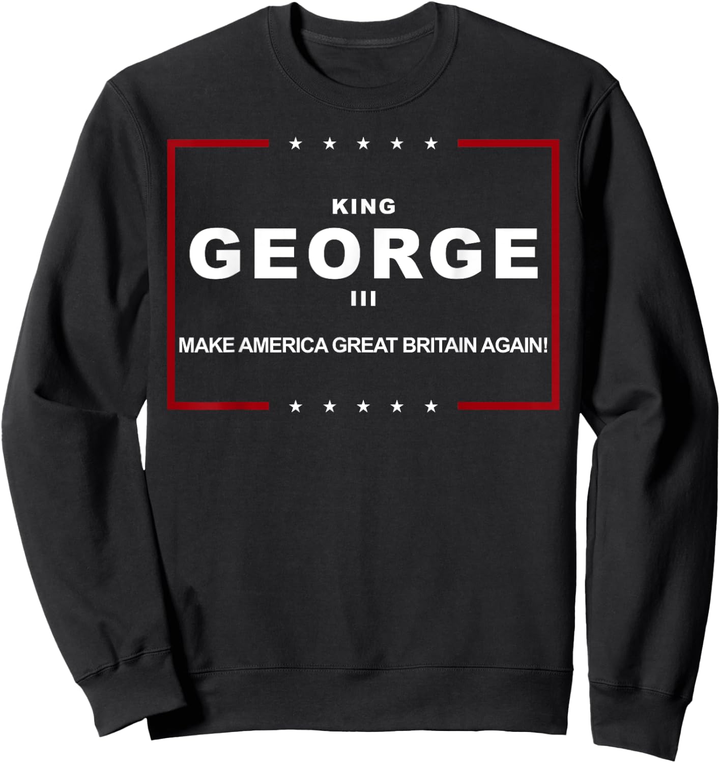 Make America Great Britain Again Relaxed Sweatshirt - Sweatshirt | Black