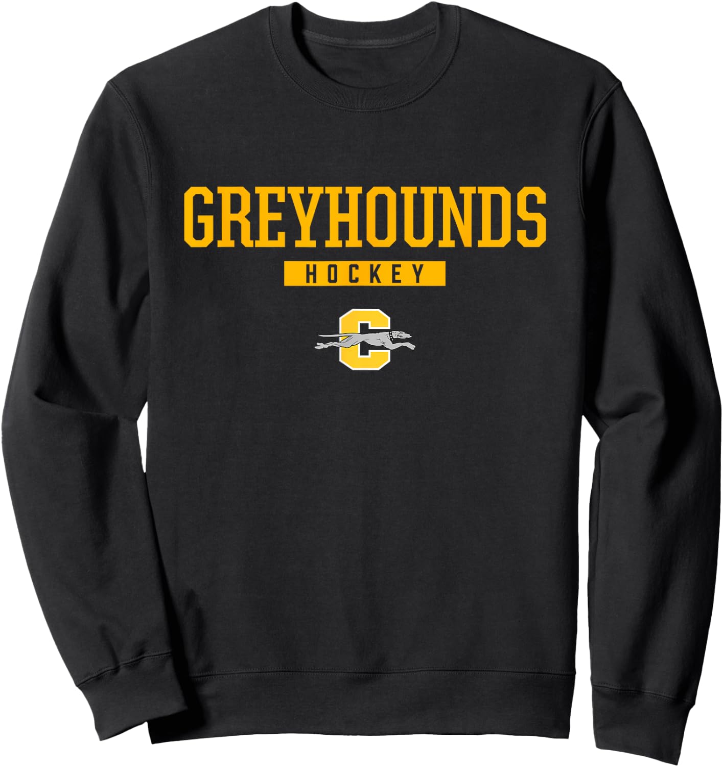 Carmel Greyhounds Logo Hockey HS Sweatshirt - Sweatshirt | Black