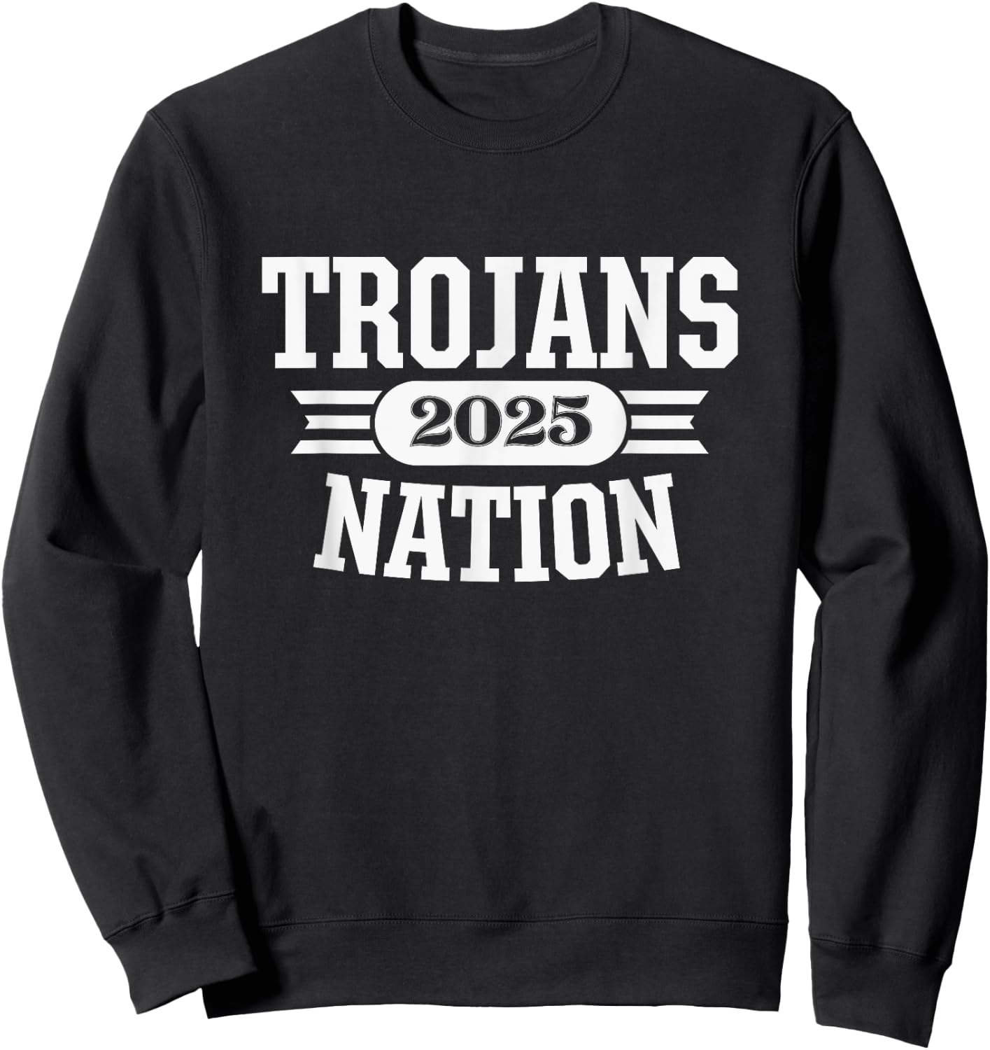 Monroe Trojans Nation 2025 Sweatshirt - Sweatshirt | Black