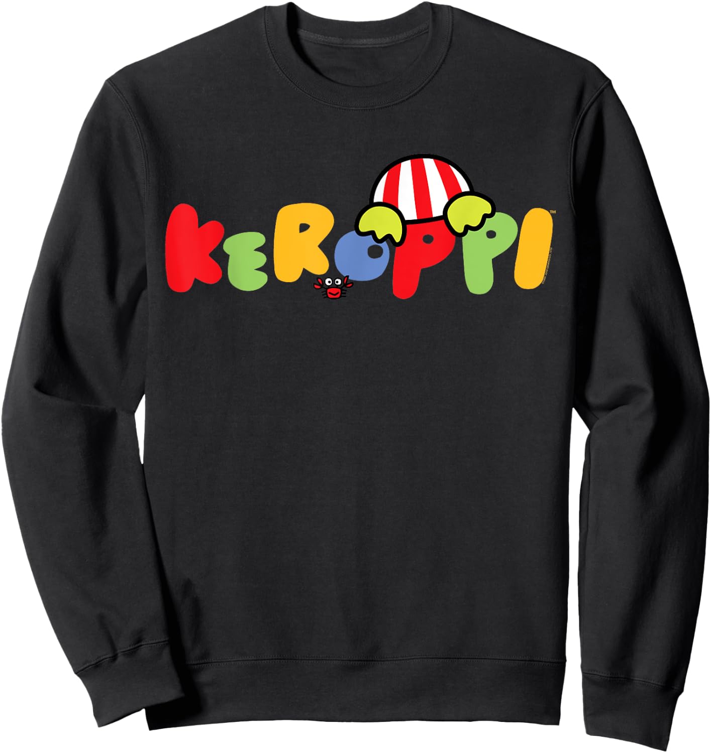 Keroppi Backside Logo Shirt Sweatshirt - Sweatshirt | Black