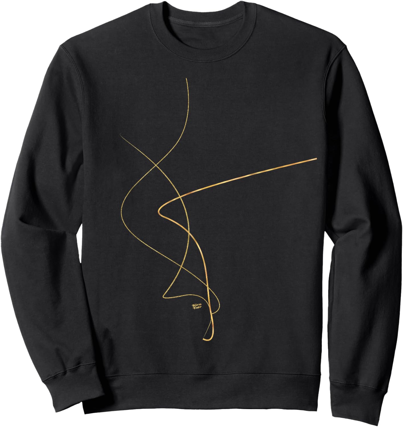 Kintsugi Japanese Art Sweatshirt - Sweatshirt | Black