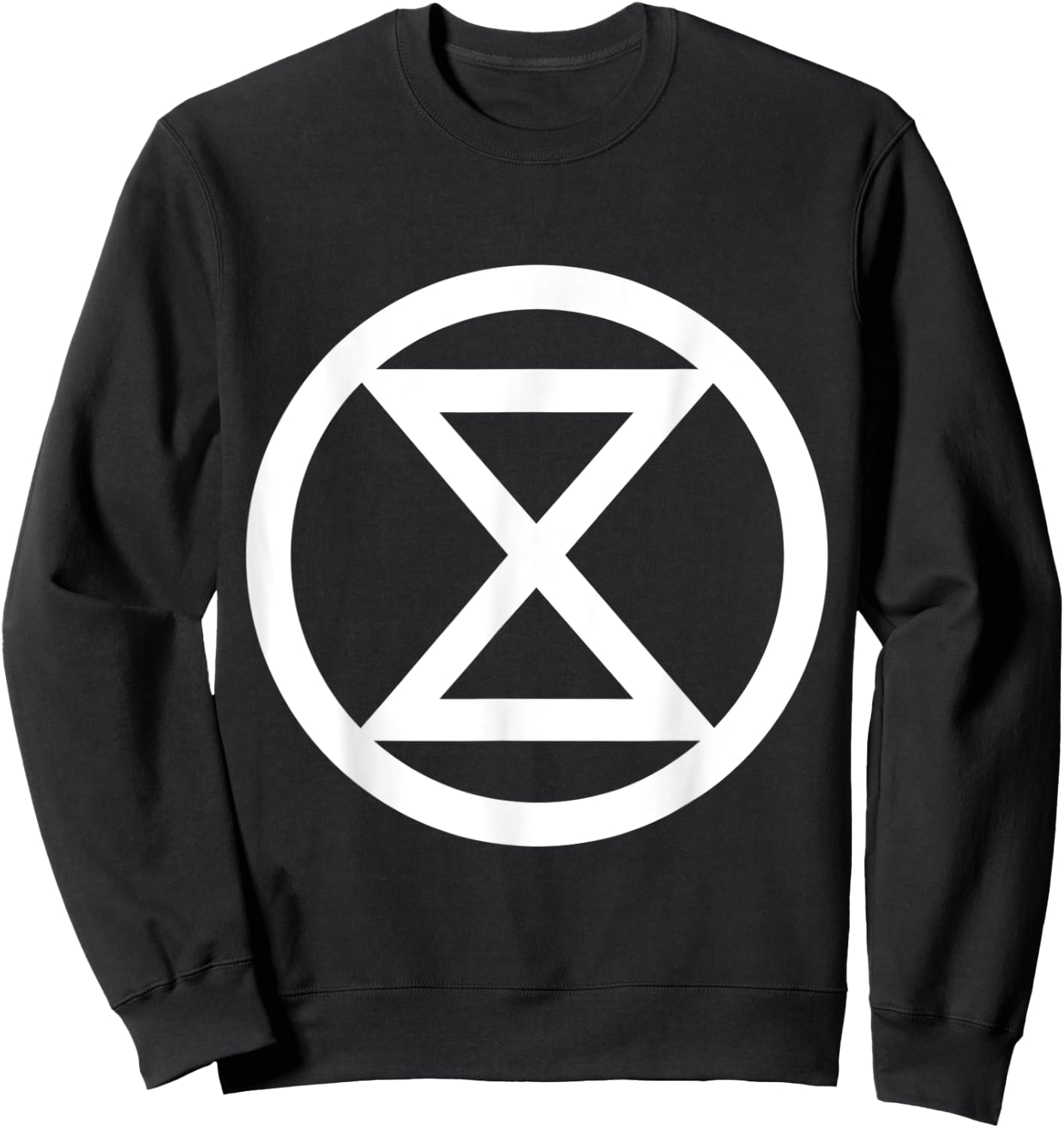 Extinction Rebellion Rebel for Life Climate Change Carbon Sweatshirt - Sweatshirt | Black