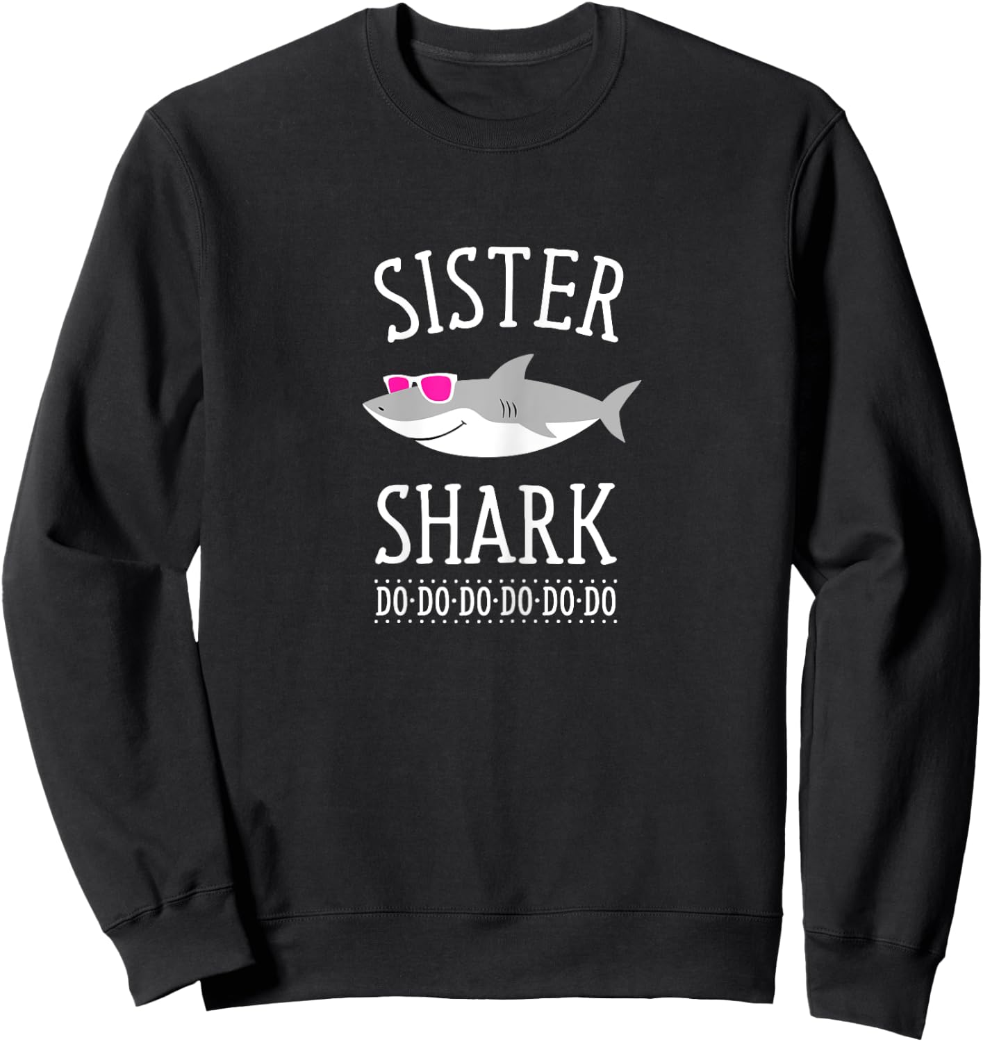 Sister Shark Sweatshirt - Sweatshirt | Black
