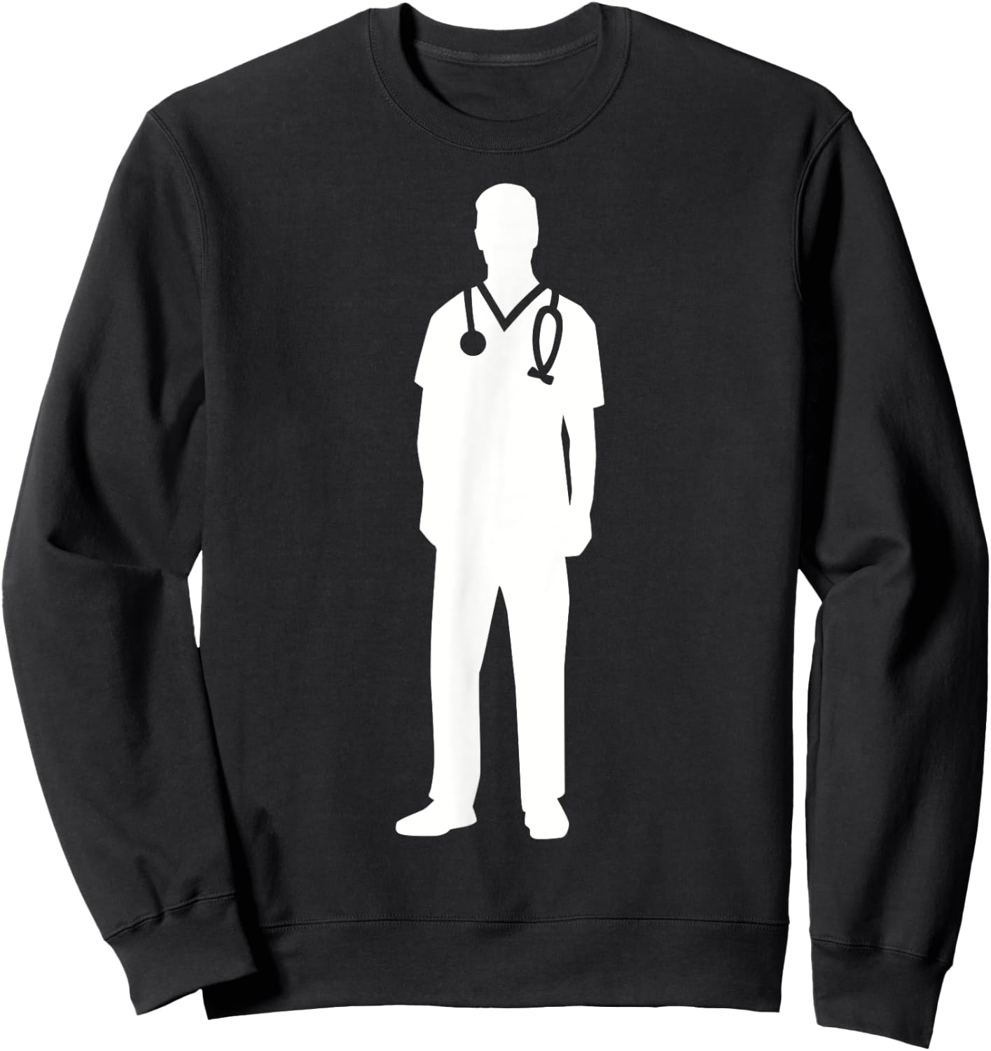 Male nurse Sweatshirt - Sweatshirt | Black