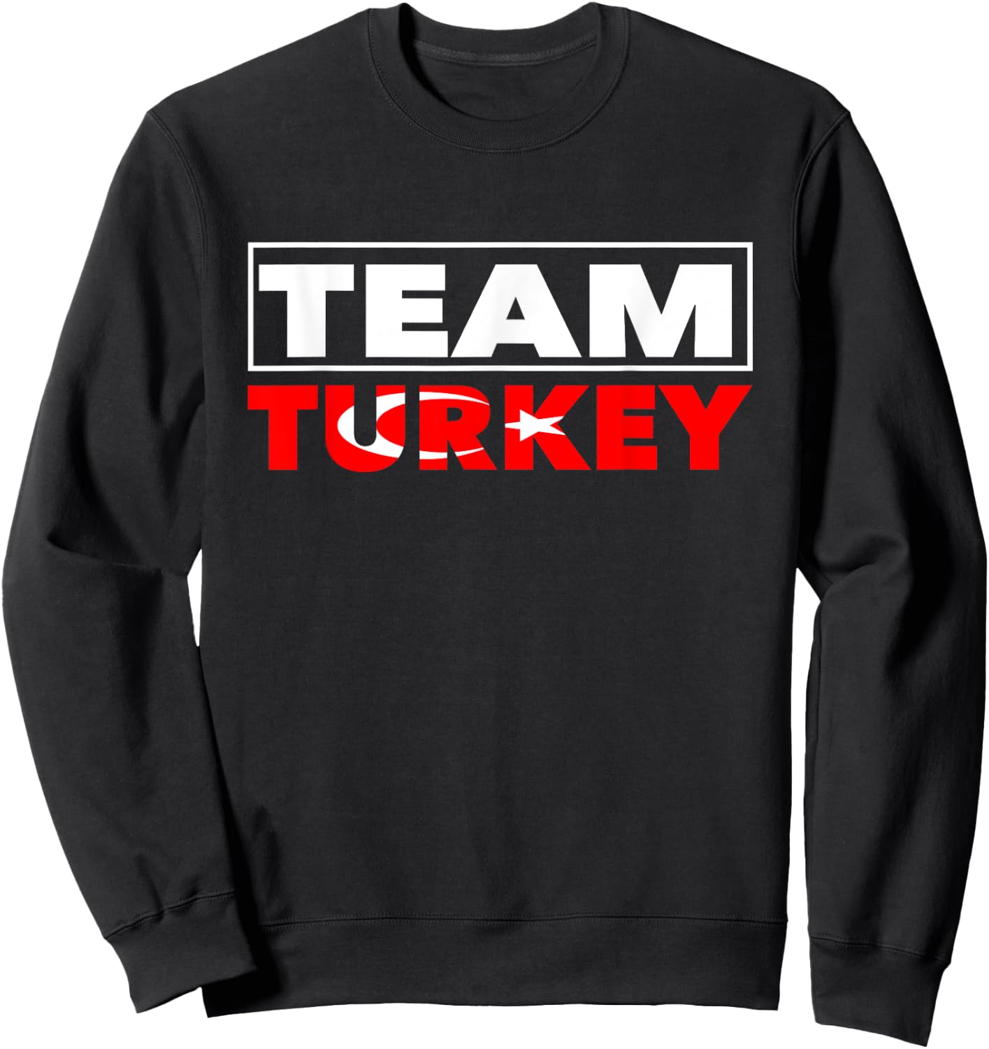 Team Turkey Country Sweatshirt - Sweatshirt | Black