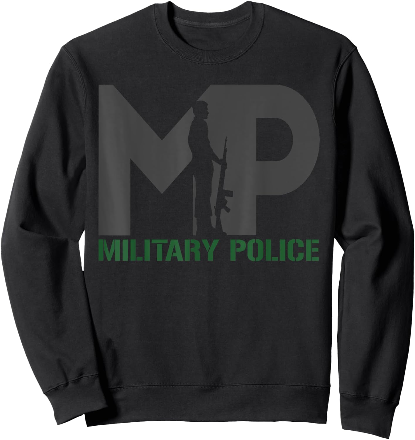 Veteran MP Military Police Sweatshirt - Sweatshirt | Black