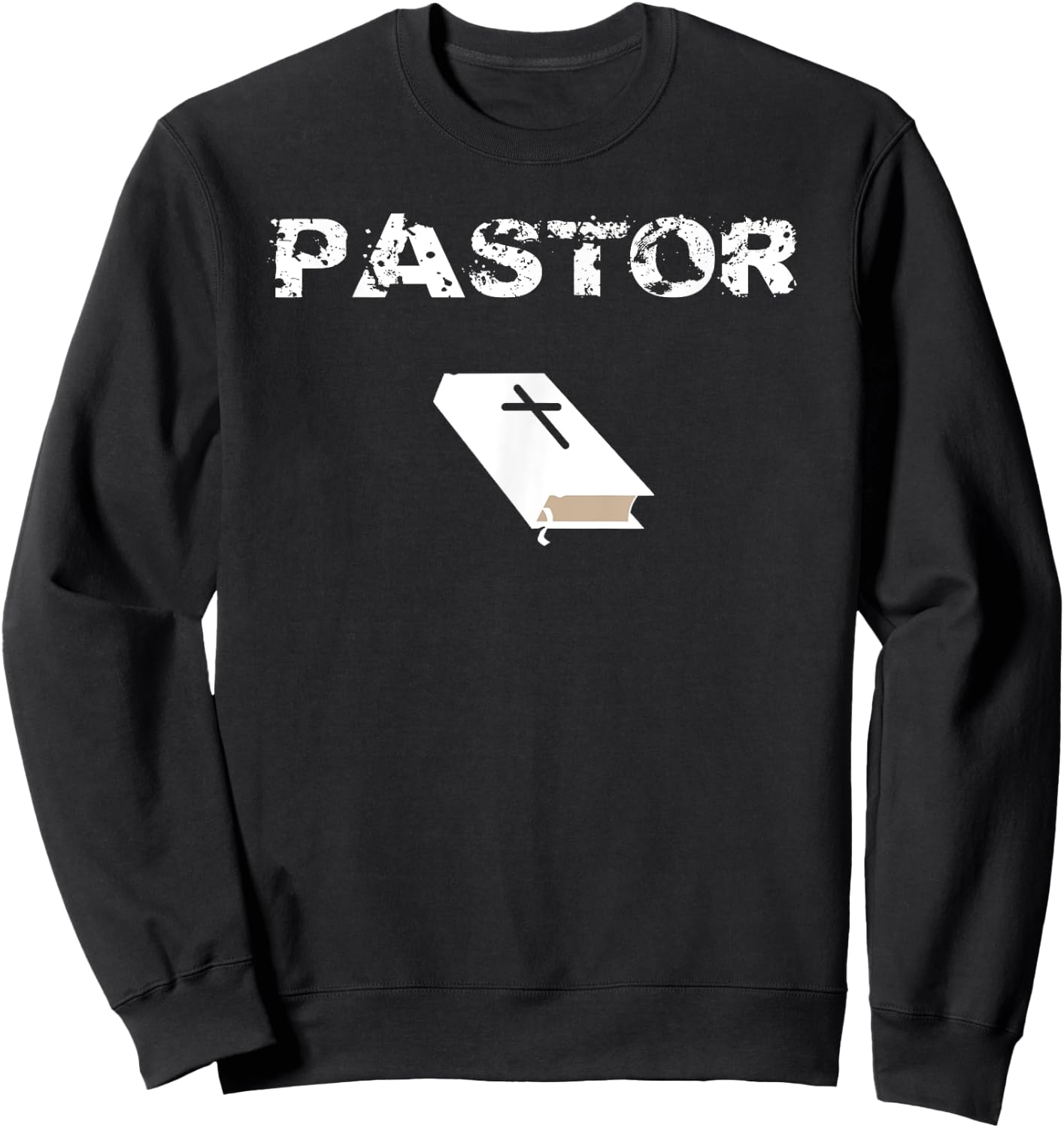 Church Pastor T Shirt Gift Church Leader Clergy Pastoral Sweatshirt - Sweatshirt | Black