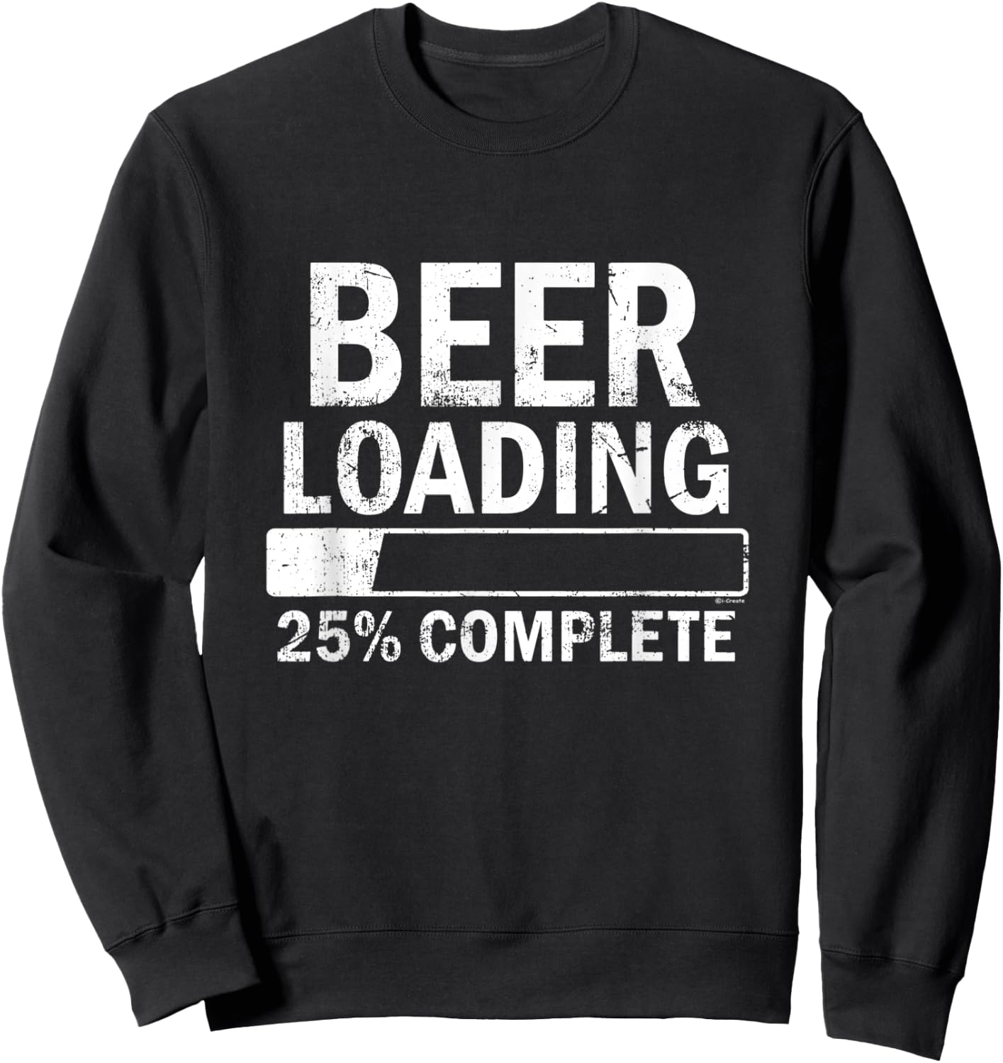 Beer Loading Funny Sweatshirt - Sweatshirt | Black