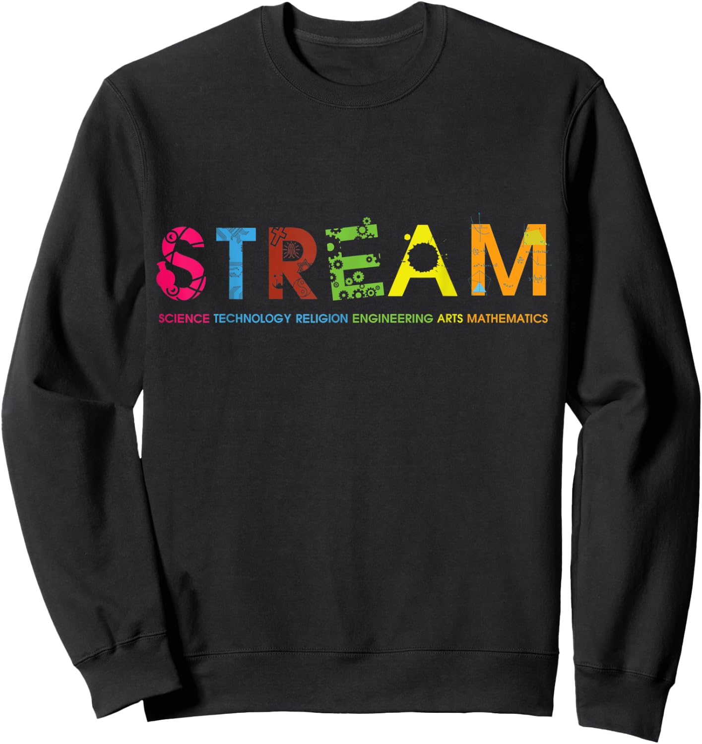 STREAM day - methods of education Sweatshirt - Sweatshirt | Black