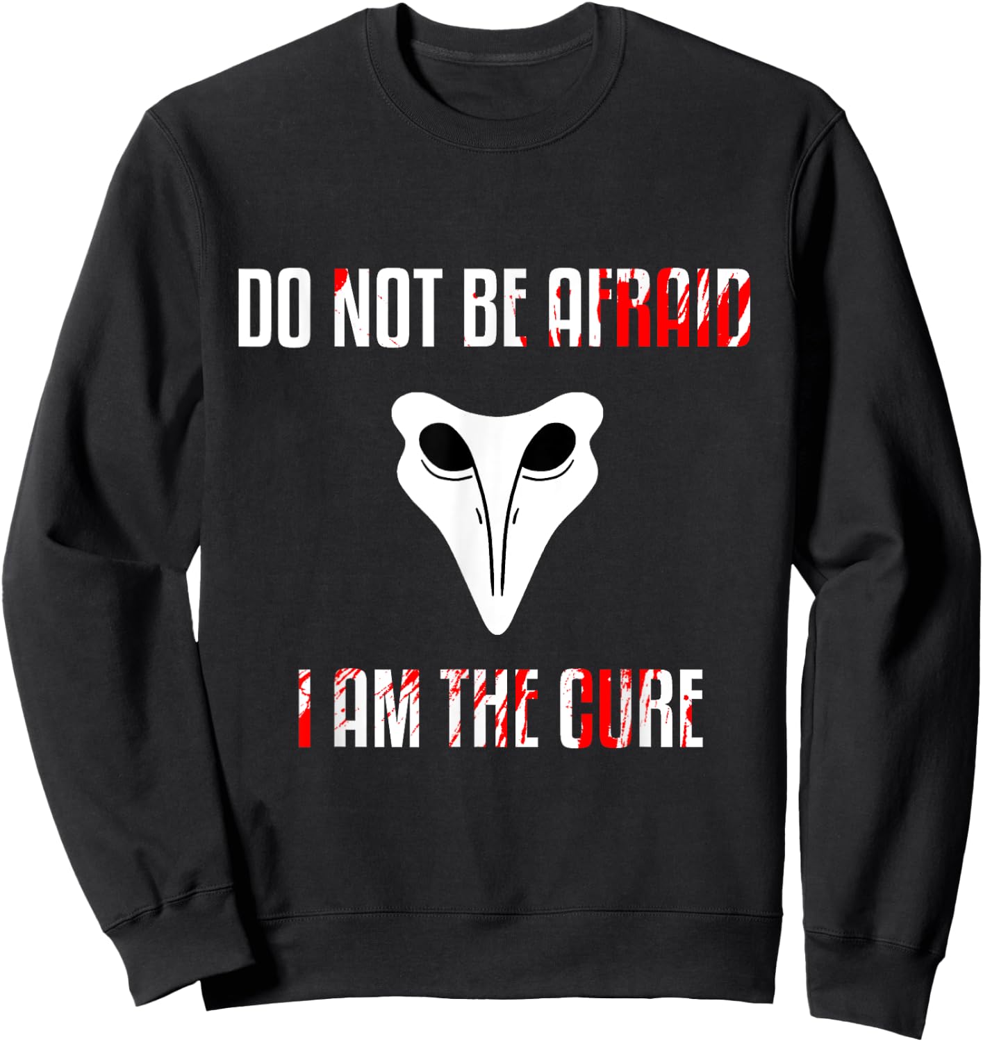 SCP 049 Plague Doctor I Am The Cure Shirt Sweatshirt - Sweatshirt | Black
