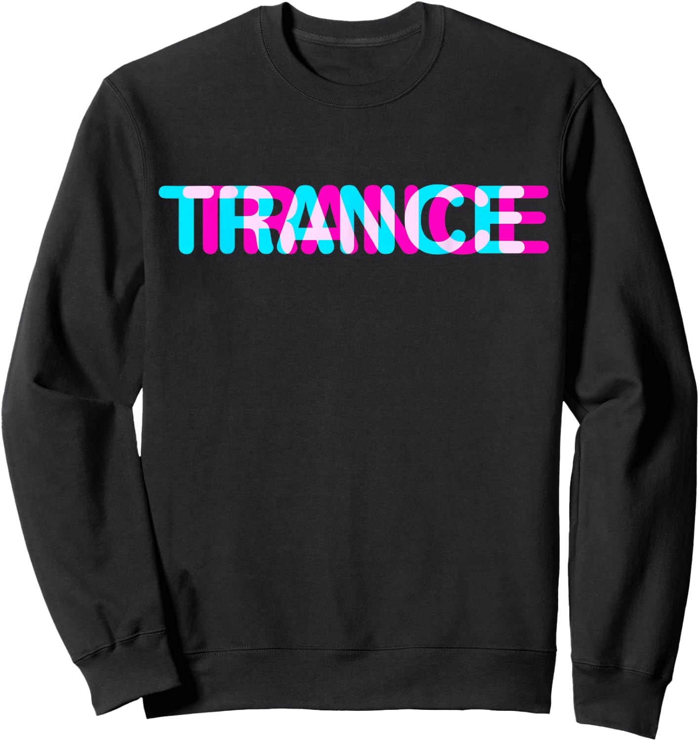 Trance Music Disco Sound Sweatshirt - Sweatshirt | Black