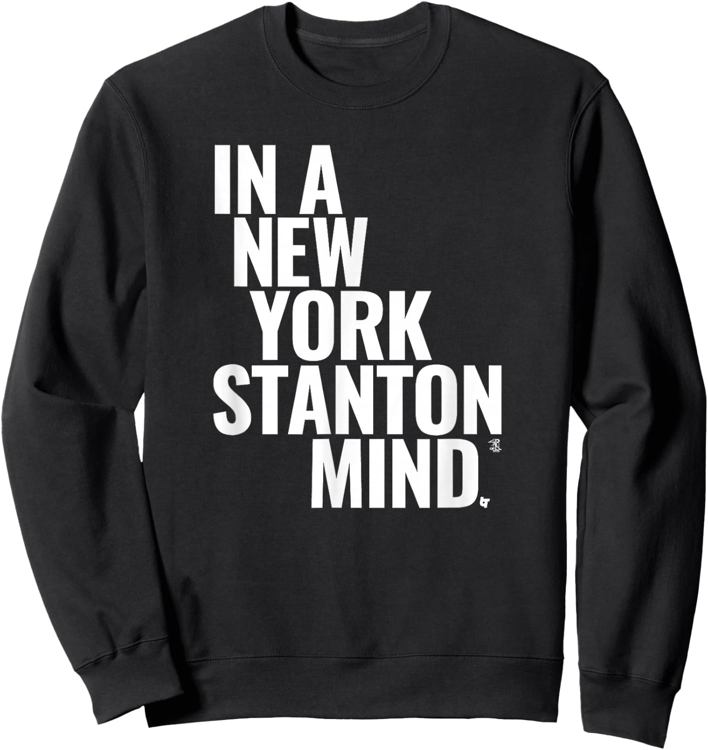 Giancarlo Stanton - in A New York Stanton Mind - Baseball Sweatshirt - Sweatshirt | Black