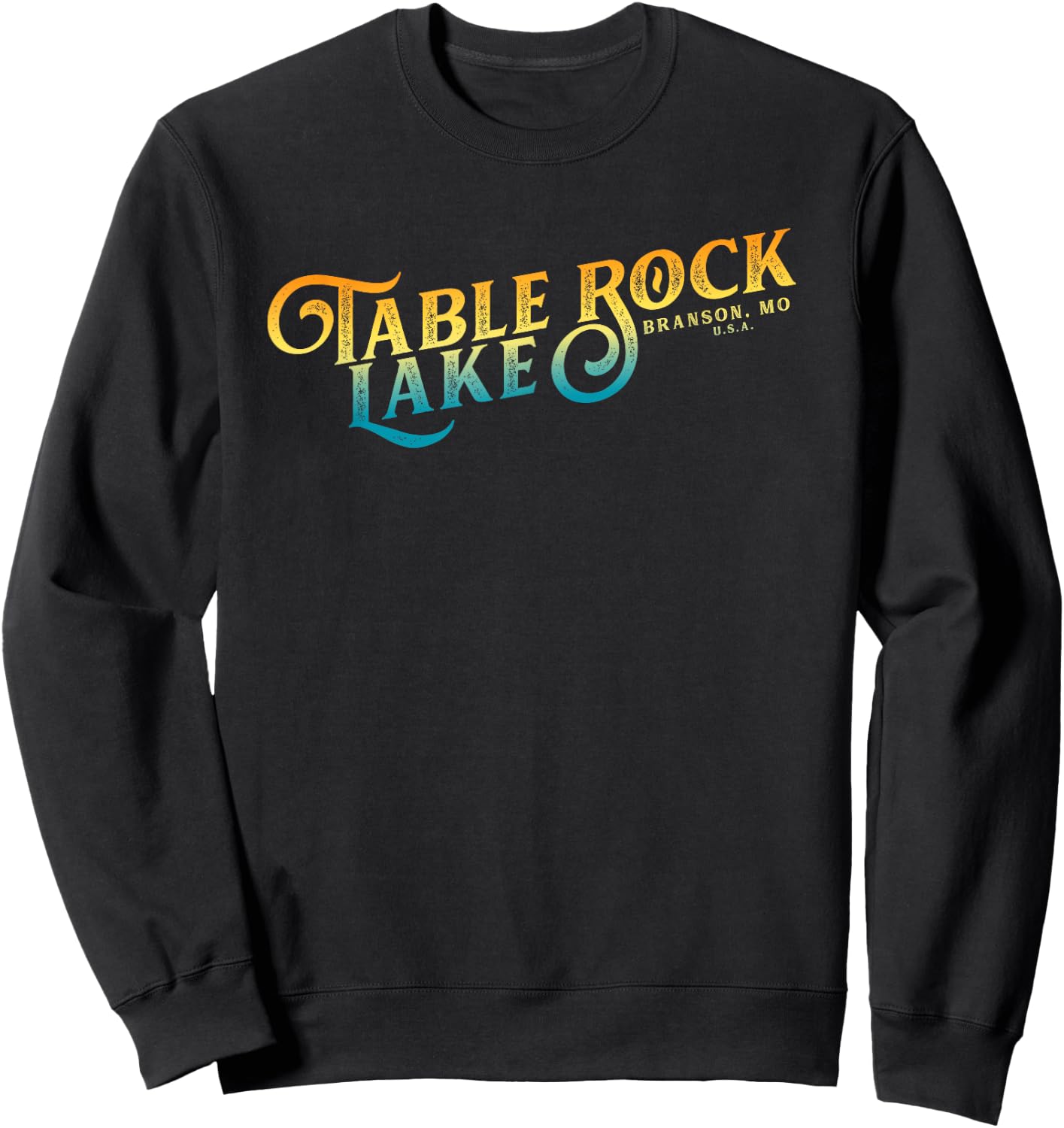 Table Rock Lakes, Missouri shirt Sweatshirt - Sweatshirt | Black