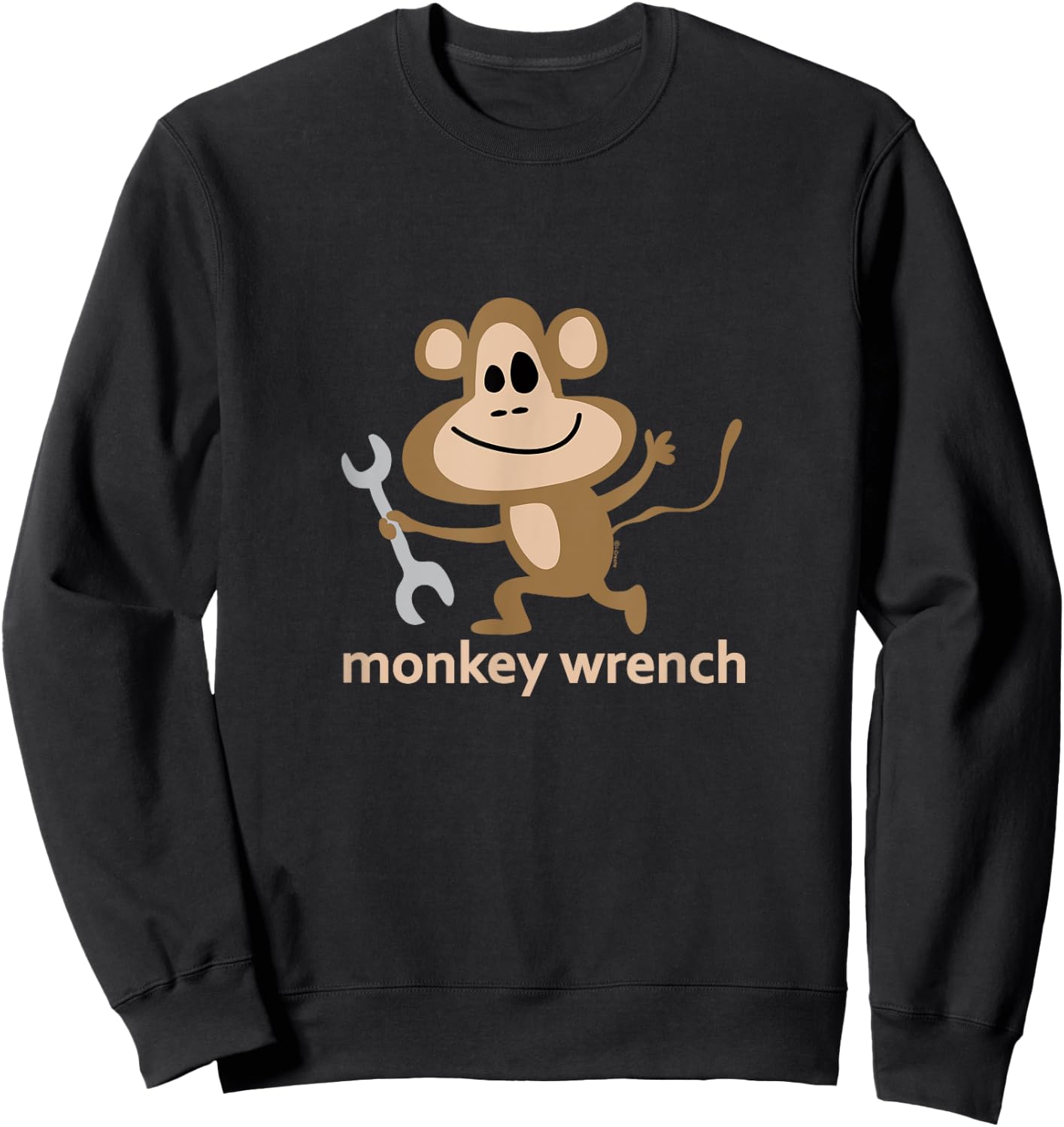 Monkey Wrench Sweatshirt - Sweatshirt | Black