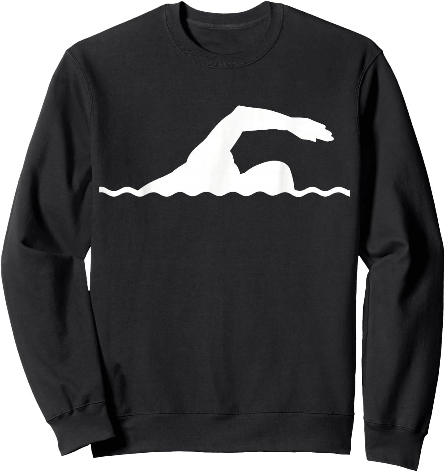 Swimming Float Sweatshirt - Sweatshirt | Black