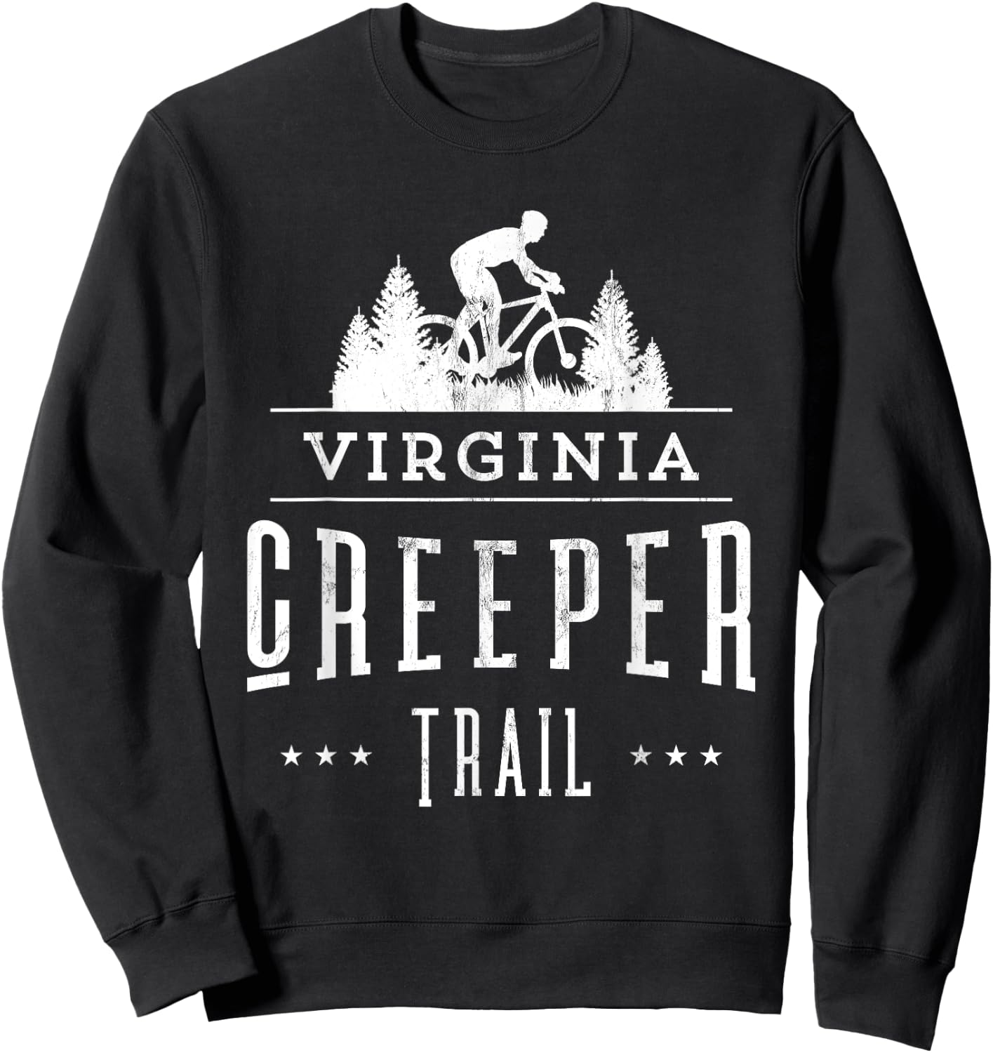 Virginia Creeper Trail Sweatshirt - Sweatshirt | Black
