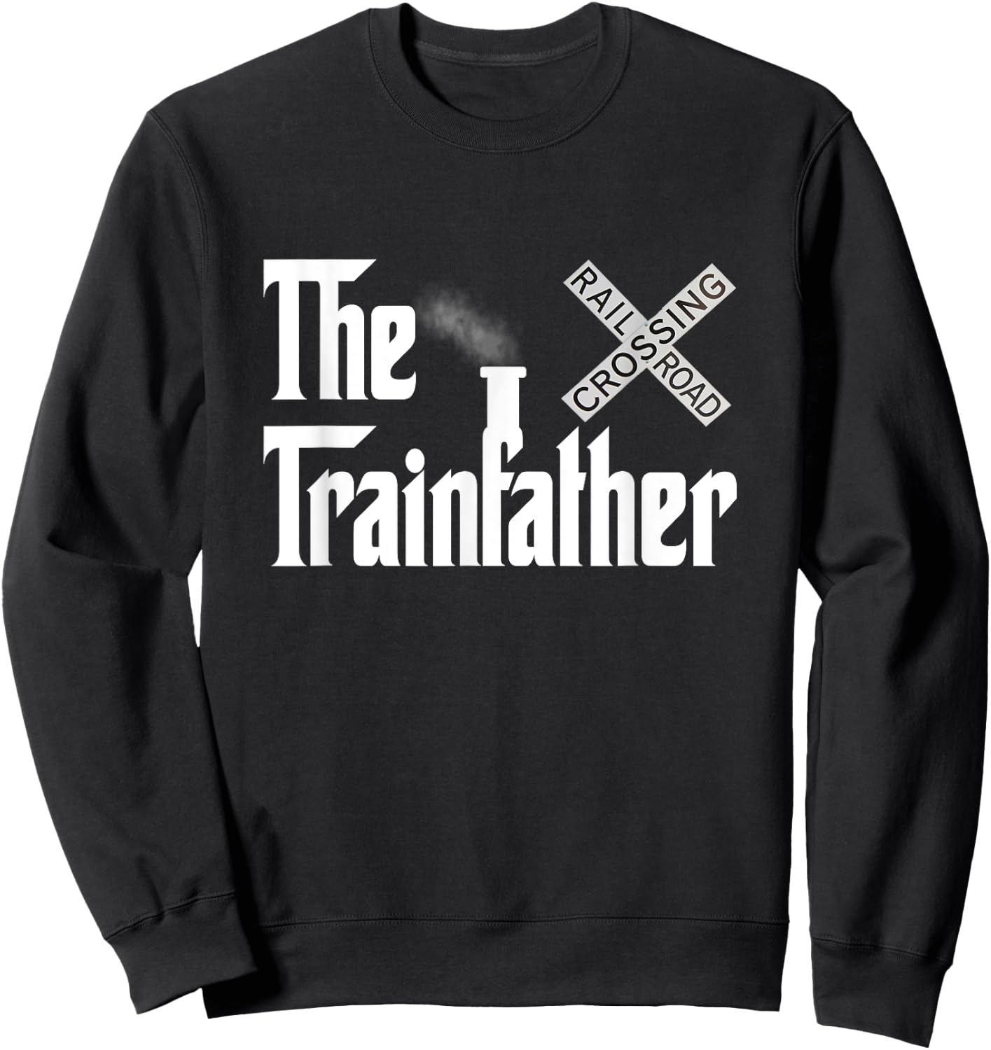 Model Train Locomotive Engine Railroad Engine Engineer Gift Sweatshirt - Sweatshirt | Black