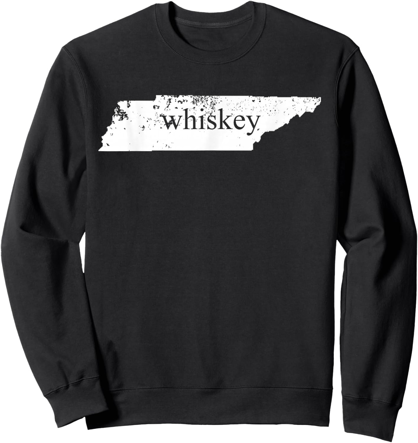 Tennessee Whiskey TN State Home Smooth Sour Mash Sweatshirt - Sweatshirt | Black