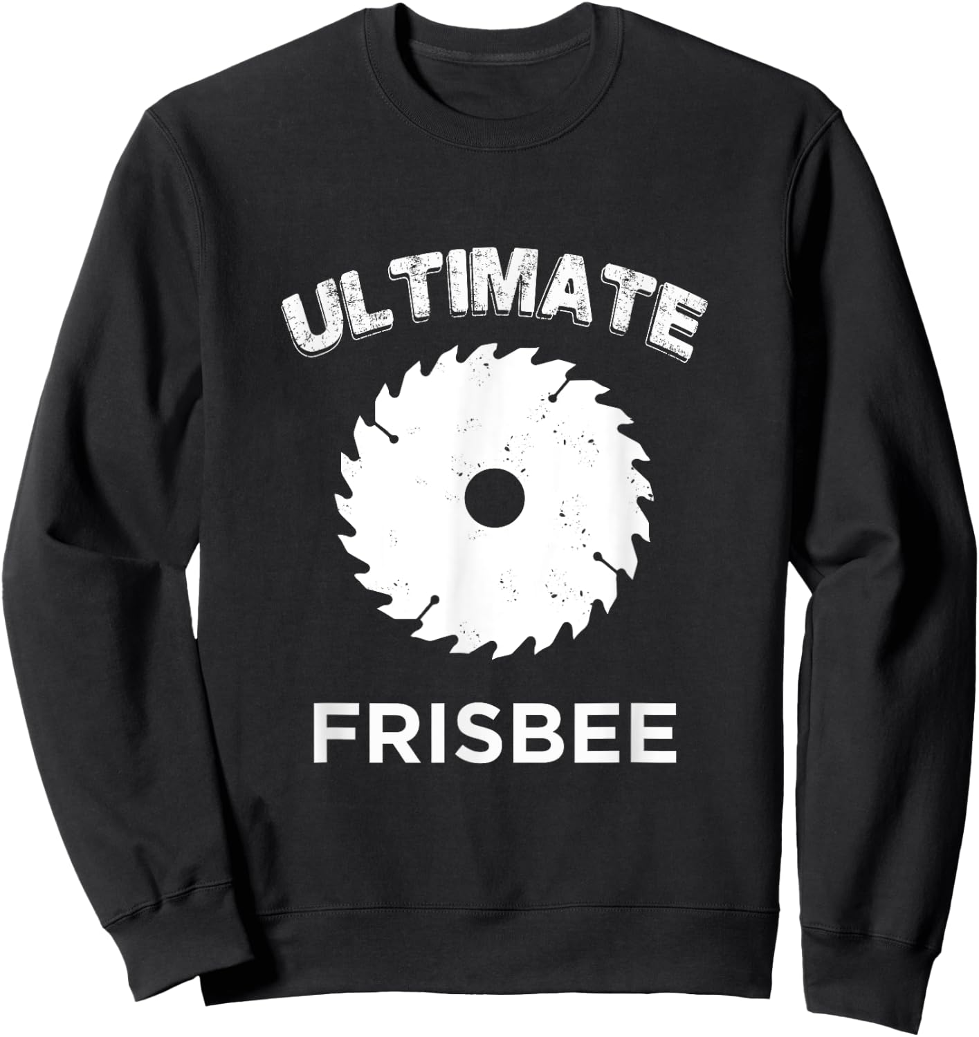 Ultimate Frisbee Sweatshirt - Sweatshirt | Black