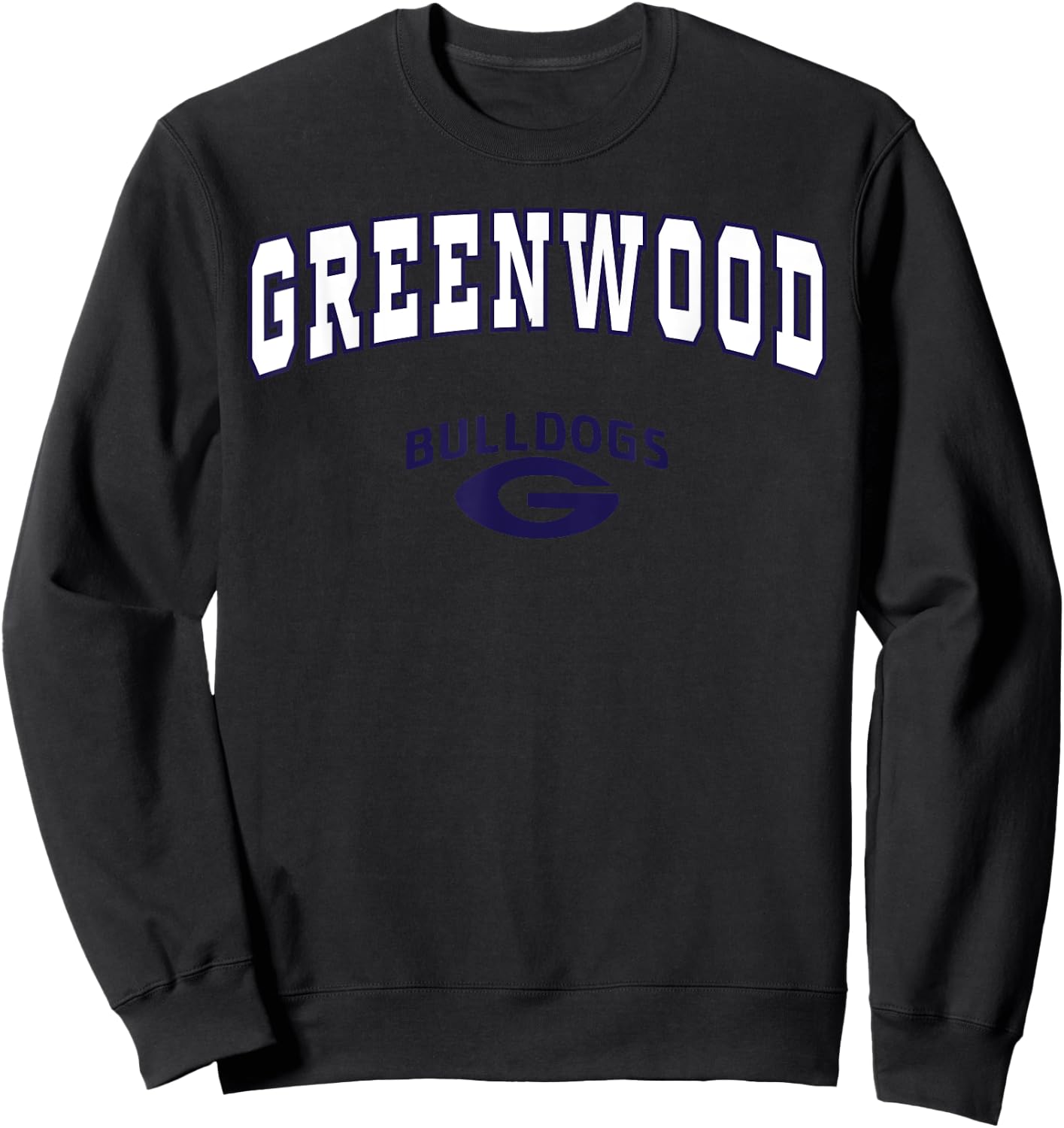 Greenwood High School Bulldogs C2 Sweatshirt - Sweatshirt | Black