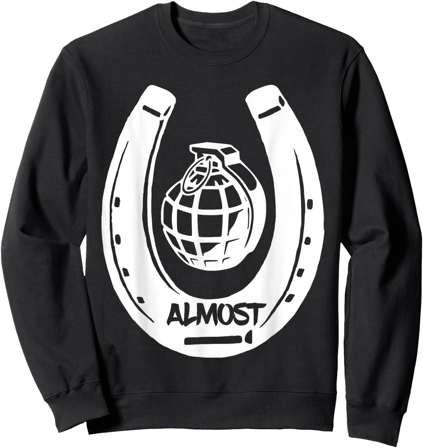 Close Only Counts - Horseshoes and Hand Grenades Sweatshirt - Sweatshirt | Black