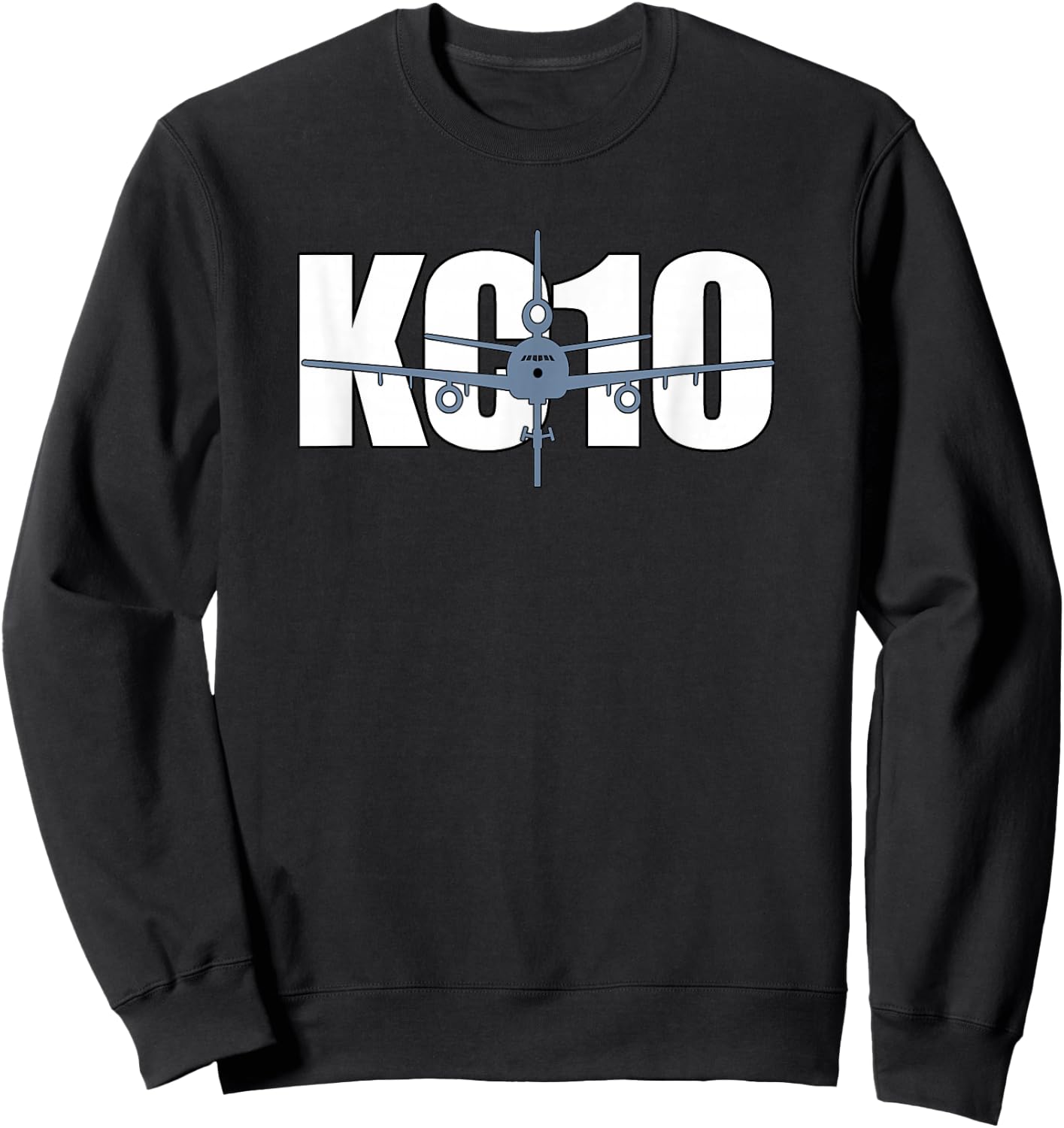 KC10 Extender Air Force Pilot Gifts Aircrew Boom Aviation Sweatshirt - Sweatshirt | Black