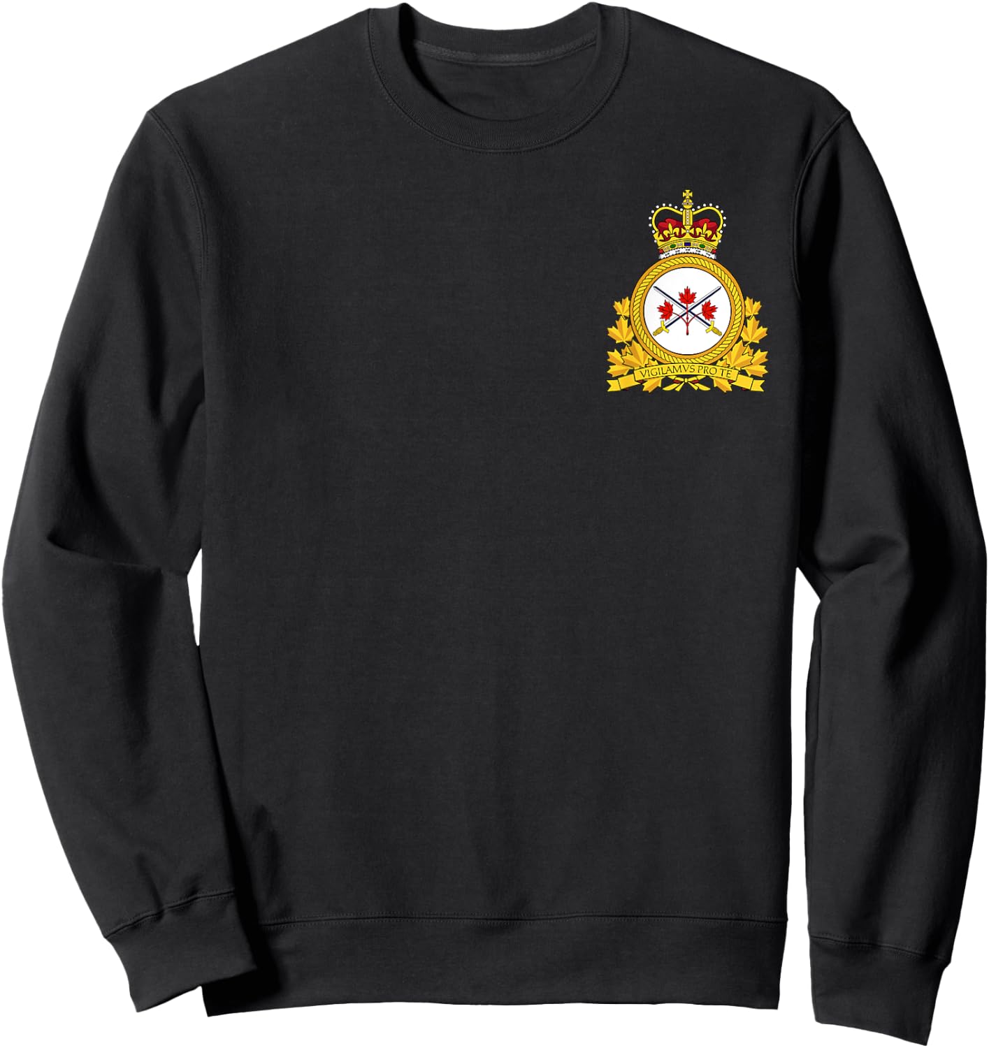 Canadian Army Military Armed Forces Veteran Sweatshirt - Sweatshirt | Black